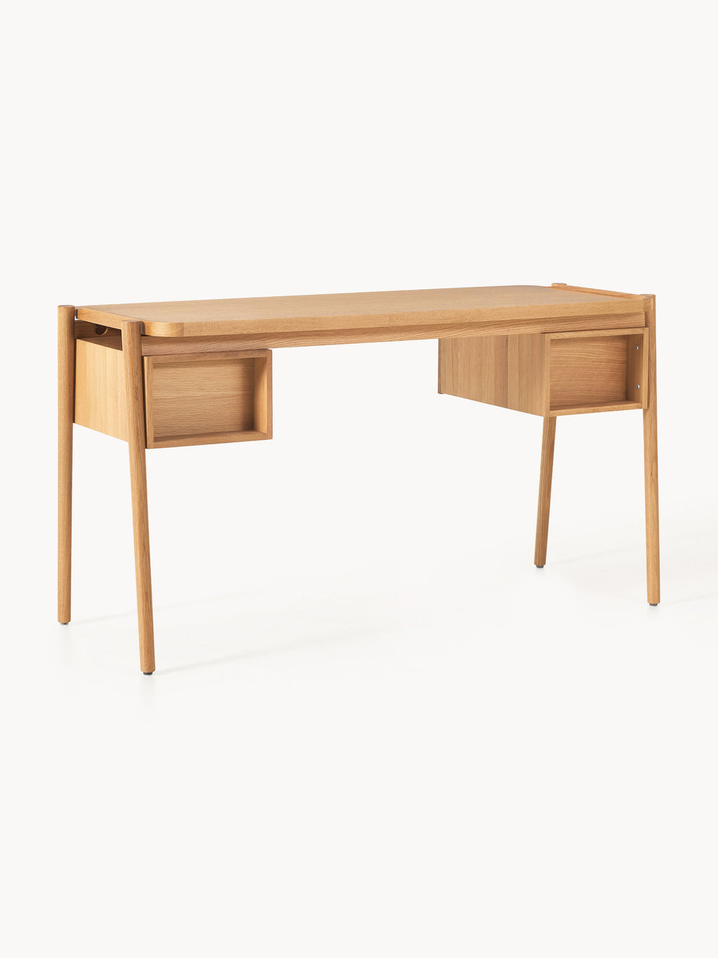 Holz-Schreibtisch Libby mit Schubladen