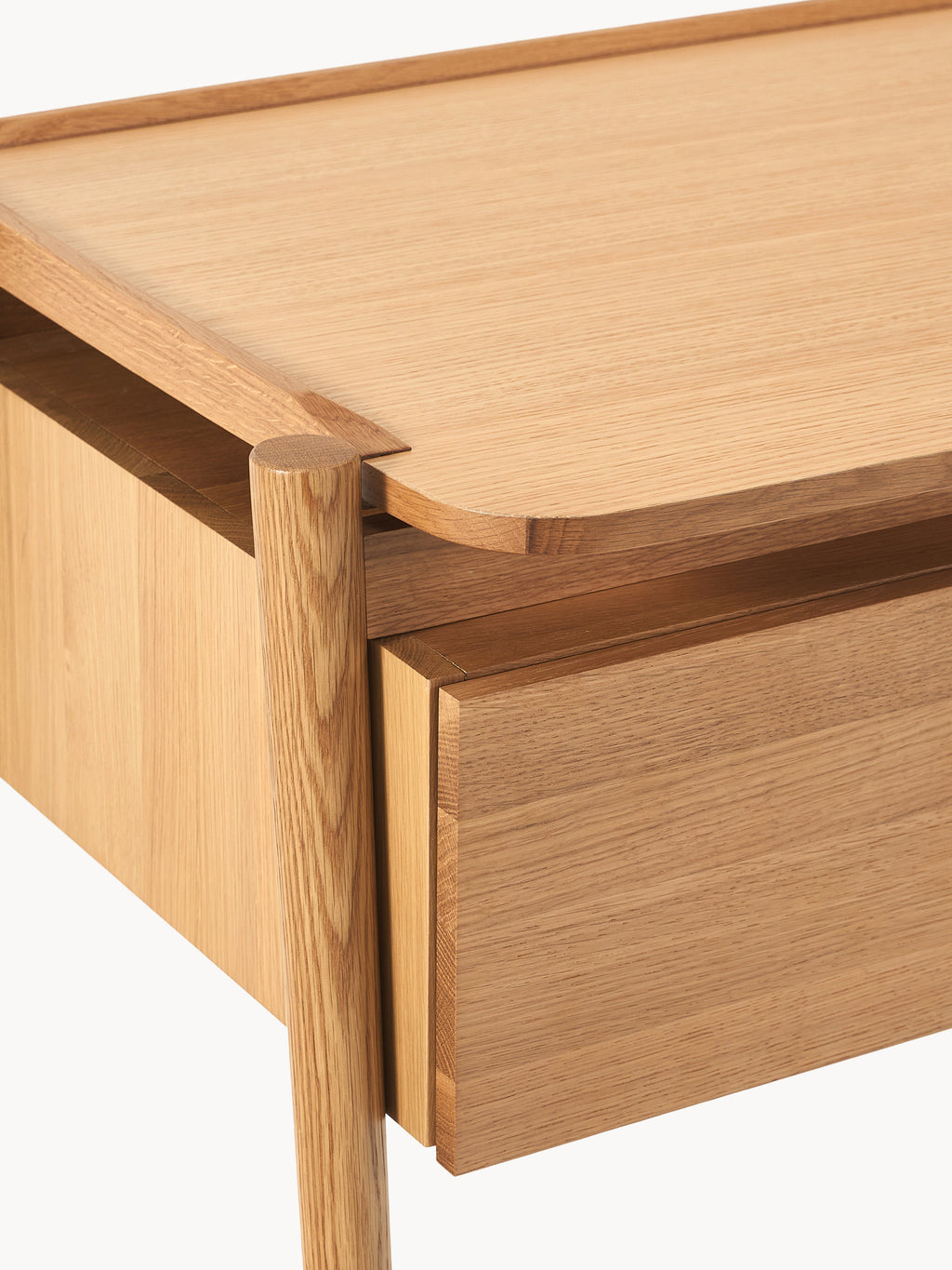 Holz-Schreibtisch Libby mit Schubladen