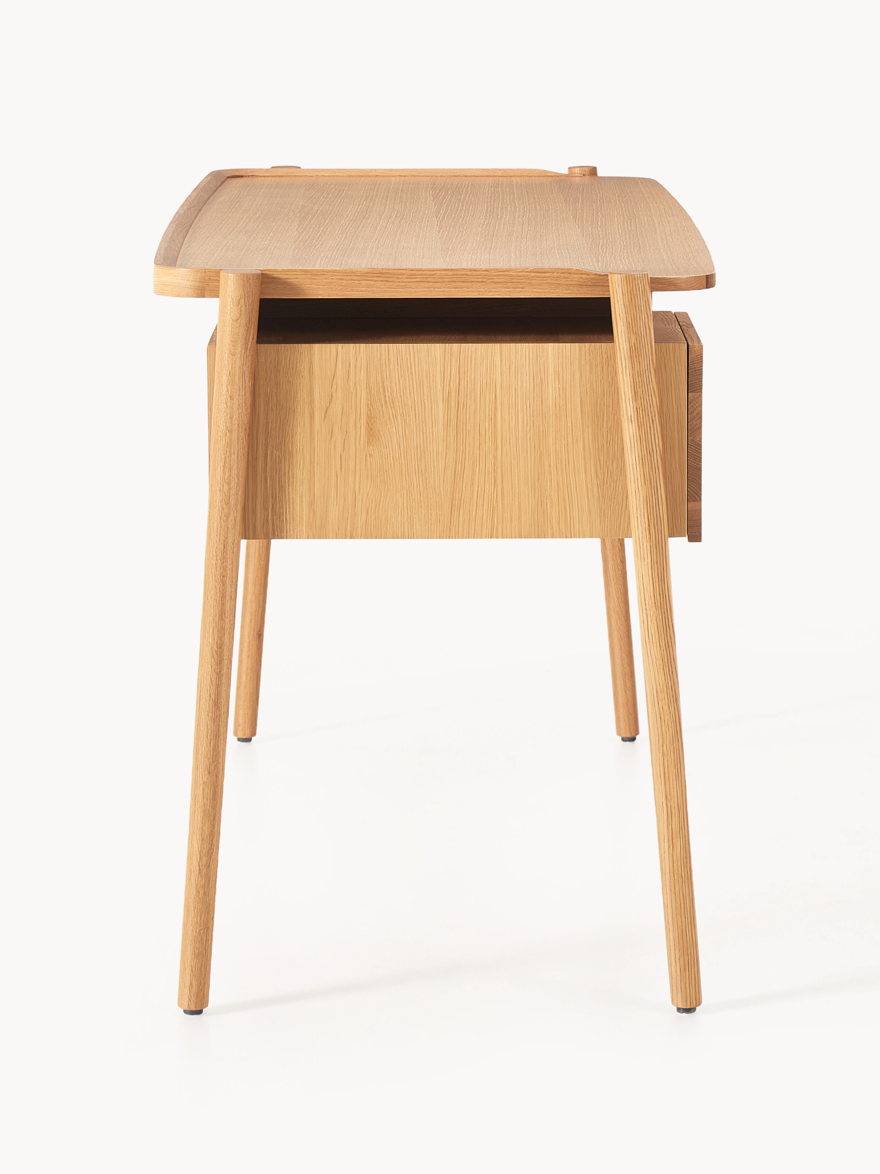 Holz-Schreibtisch Libby mit Schubladen
