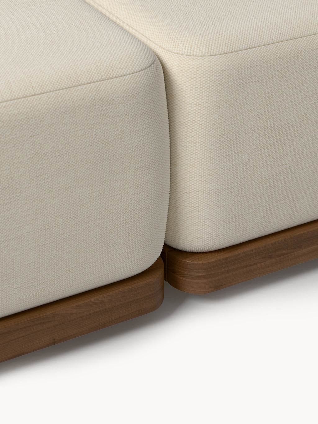 Garten-Loungesofa Matheus (2-Sitzer) aus Akazienholz