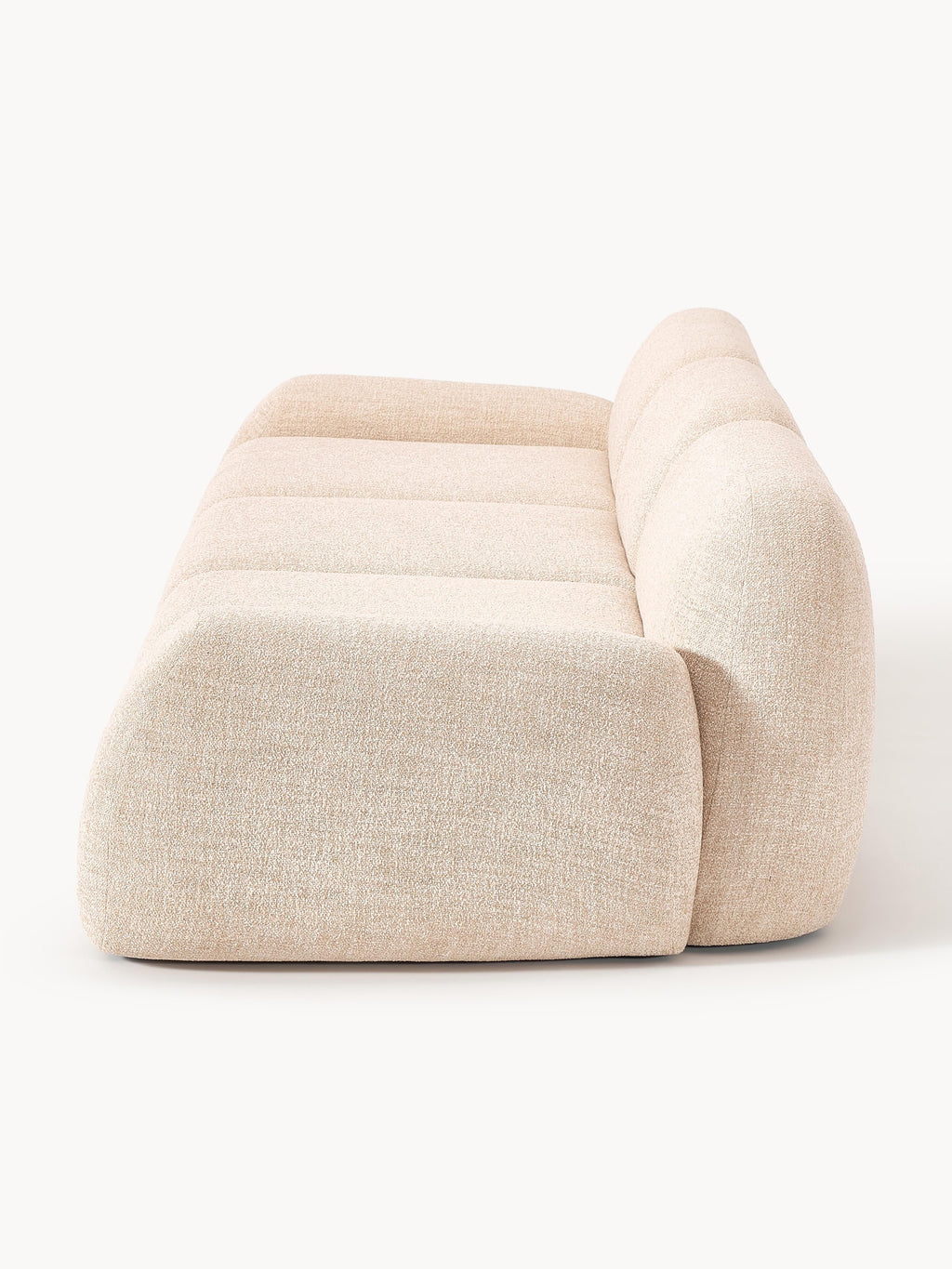 Modulares Bouclé-Sofa Wolke (4-Sitzer)