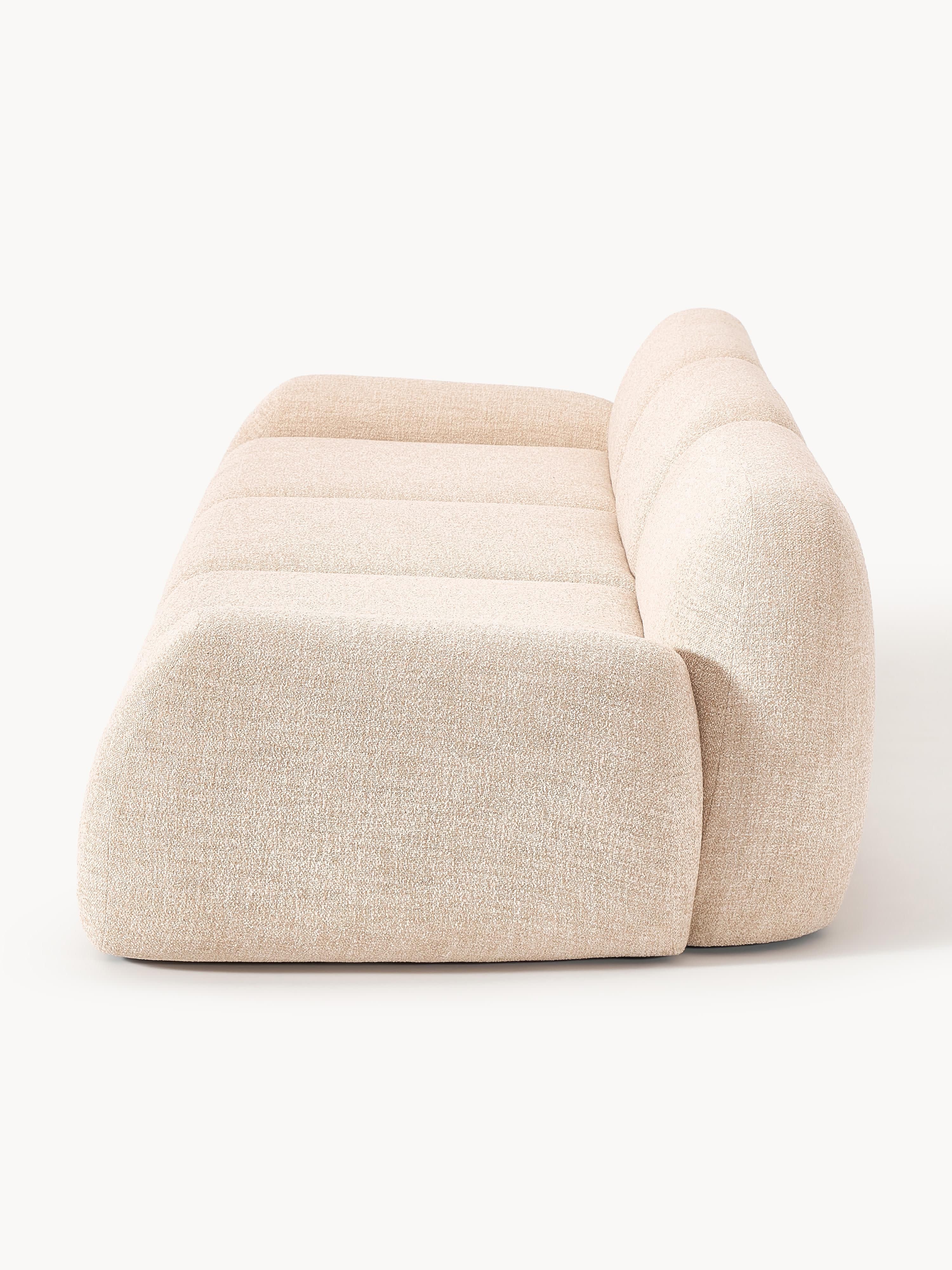 Modulares Bouclé-Sofa Wolke (4-Sitzer)