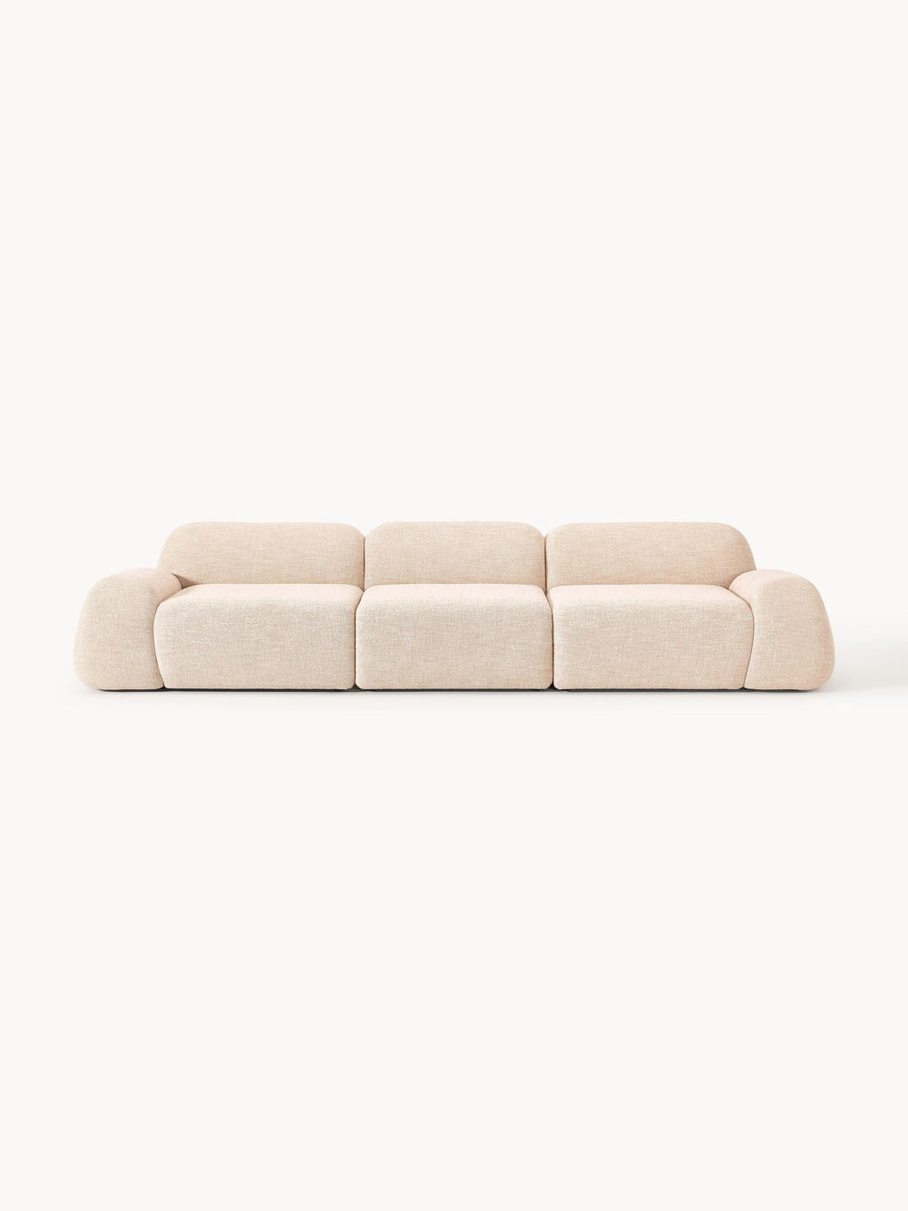 Galeriebild 1 - Modulares Bouclé-Sofa Wolke (4-Sitzer)