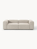 Galeriebild 1 - Modulares Sofa Lennon (3-Sitzer) aus Leinen-Mix