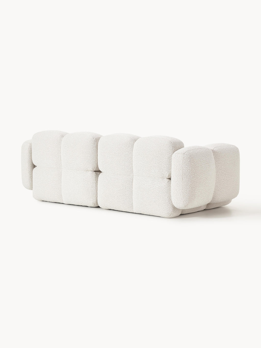 Modulares Sofa Tayla (3-Sitzer) aus Bouclé