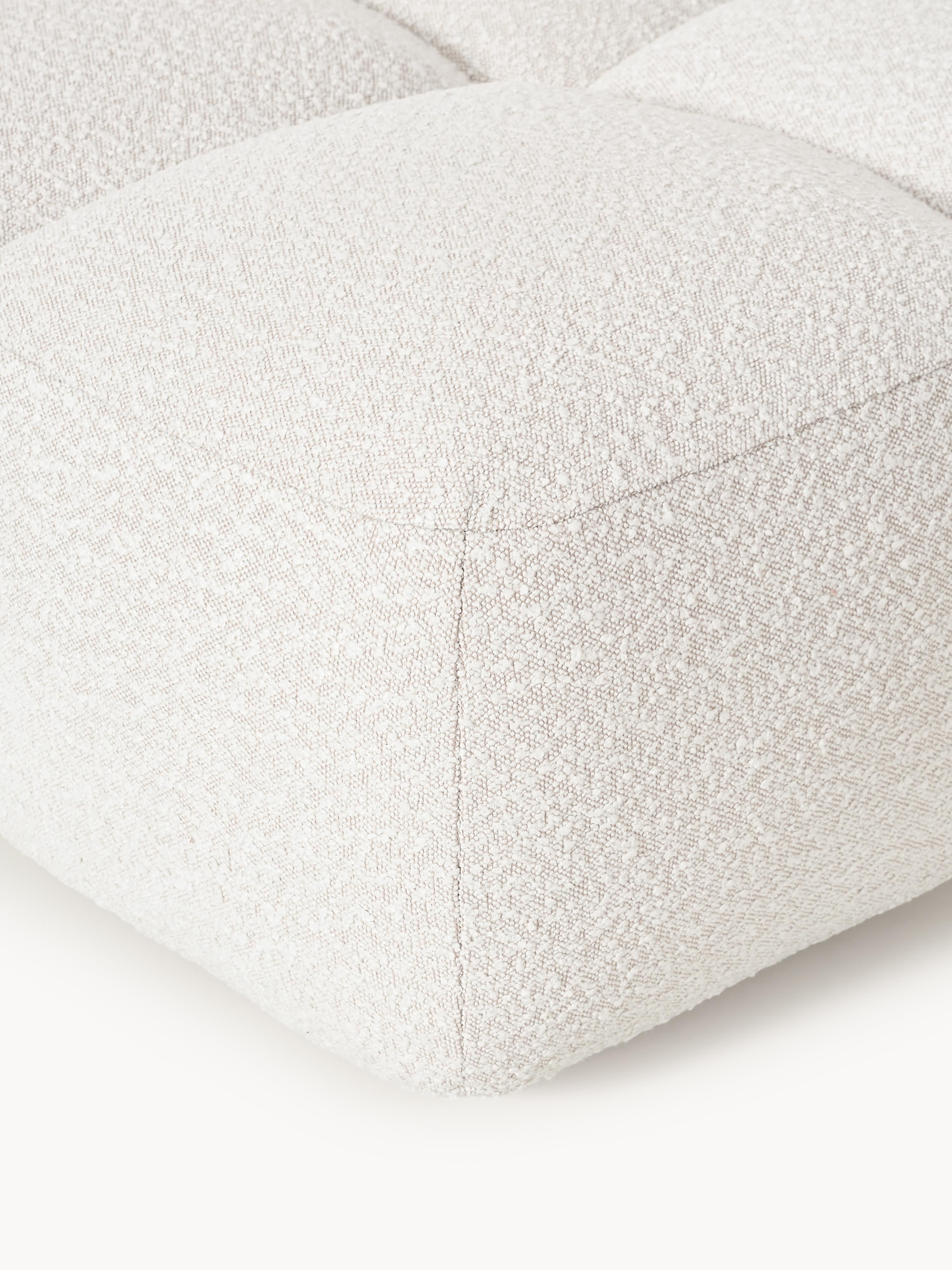 Sofa-Hocker Tayla aus Bouclé