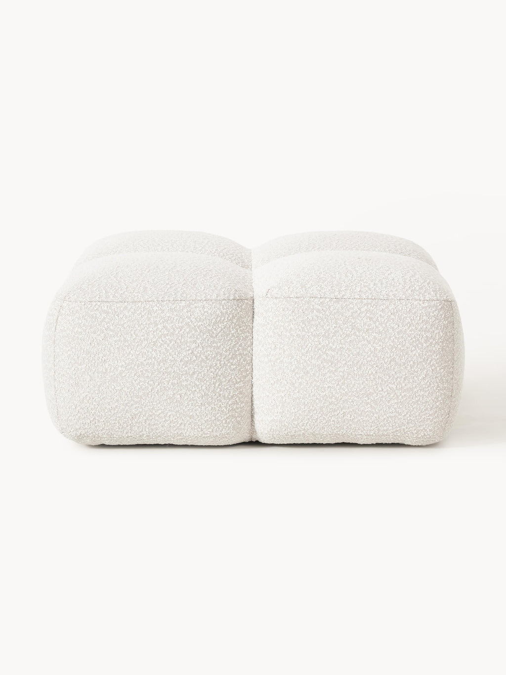 Sofa-Hocker Tayla aus Bouclé