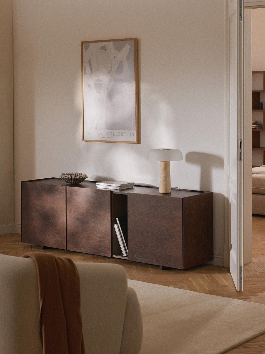 Holz-Sideboard Larsen