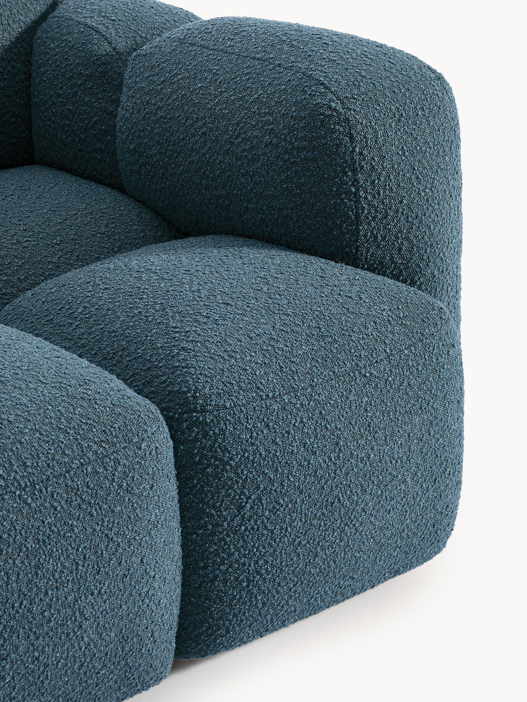 Eckmodul Tayla aus Bouclé
