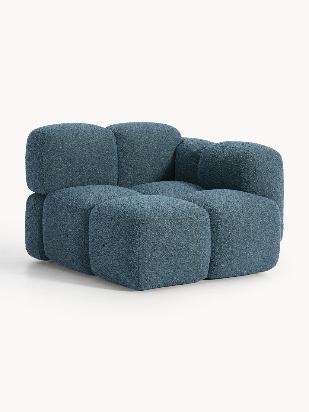 Eckmodul Tayla aus Bouclé