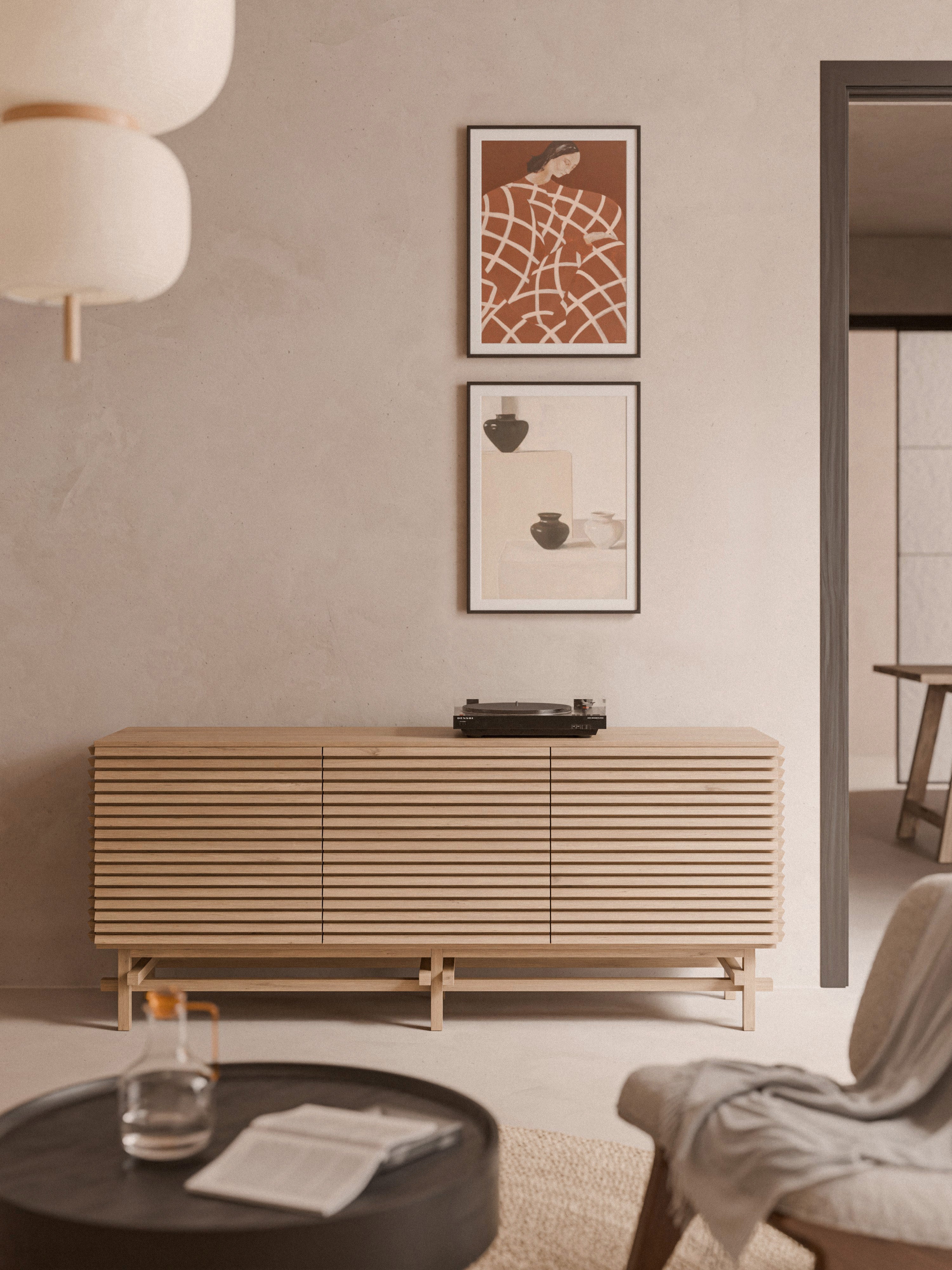 Sideboard Pierce aus Eichenholz