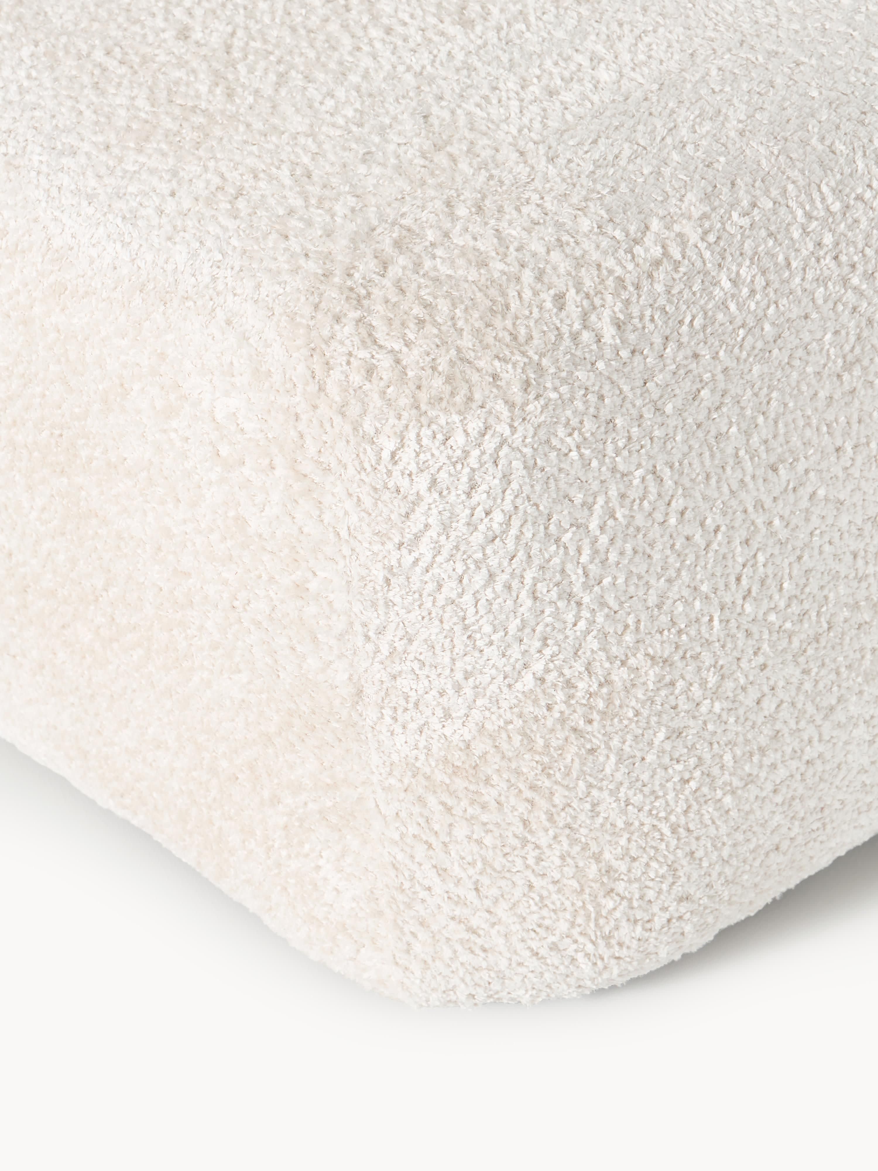 Sofa-Hocker Wolke aus Teddy-Bouclé