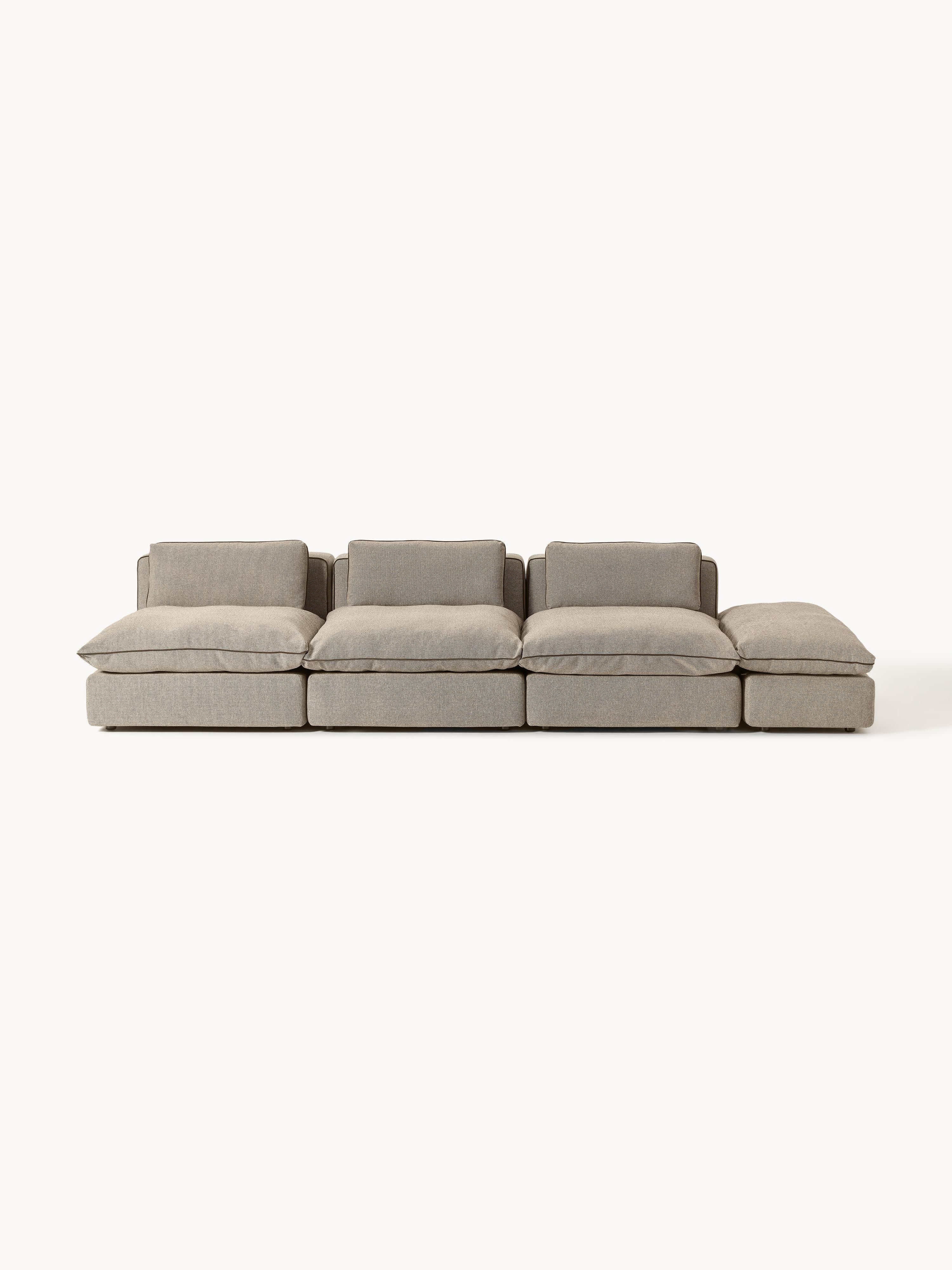 Galeriebild 1 - Modulares XL-Sofa Felix (3-Sitzer) mit Hocker