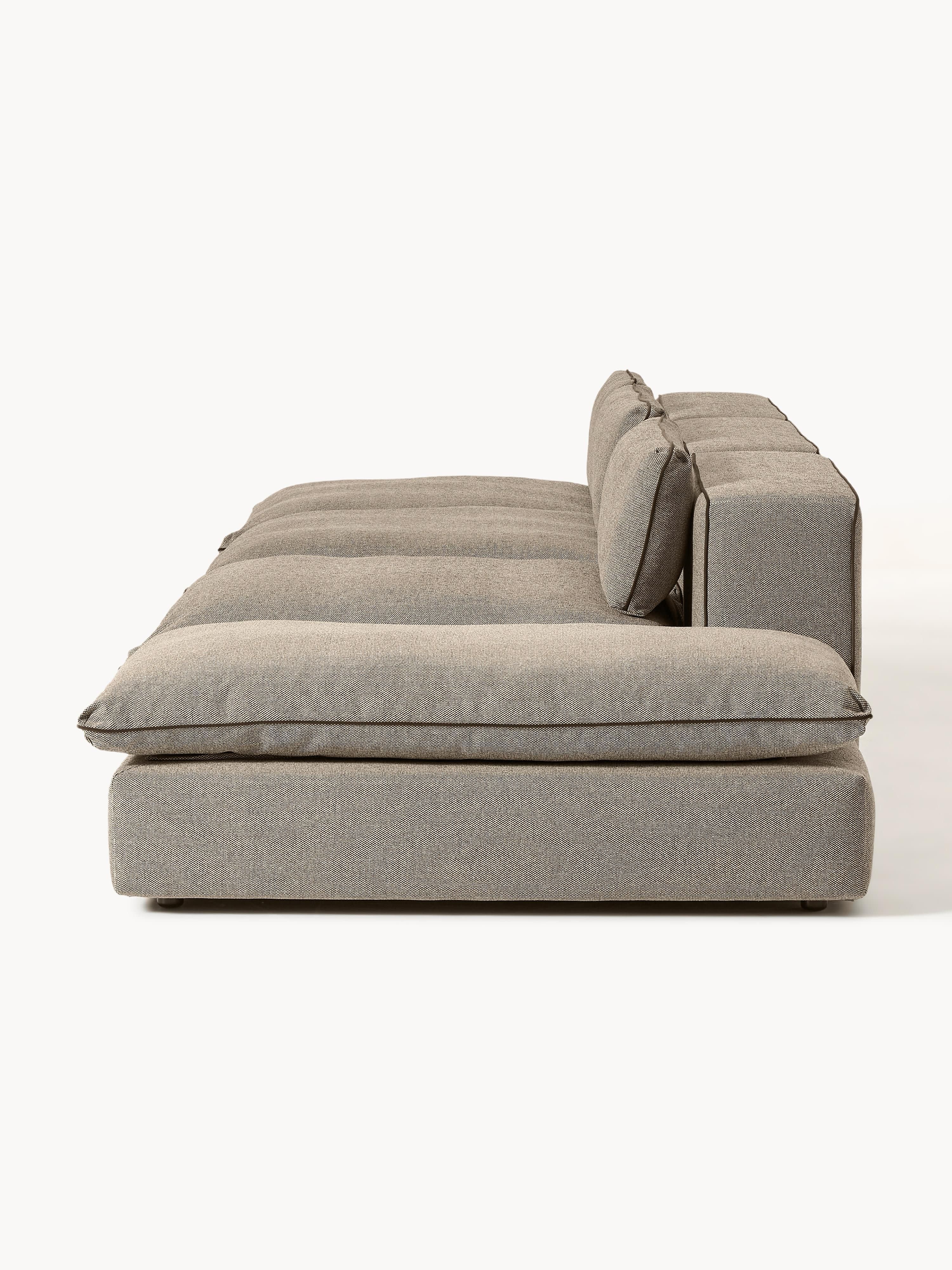 Modulares XL-Sofa Felix (3-Sitzer) mit Hocker