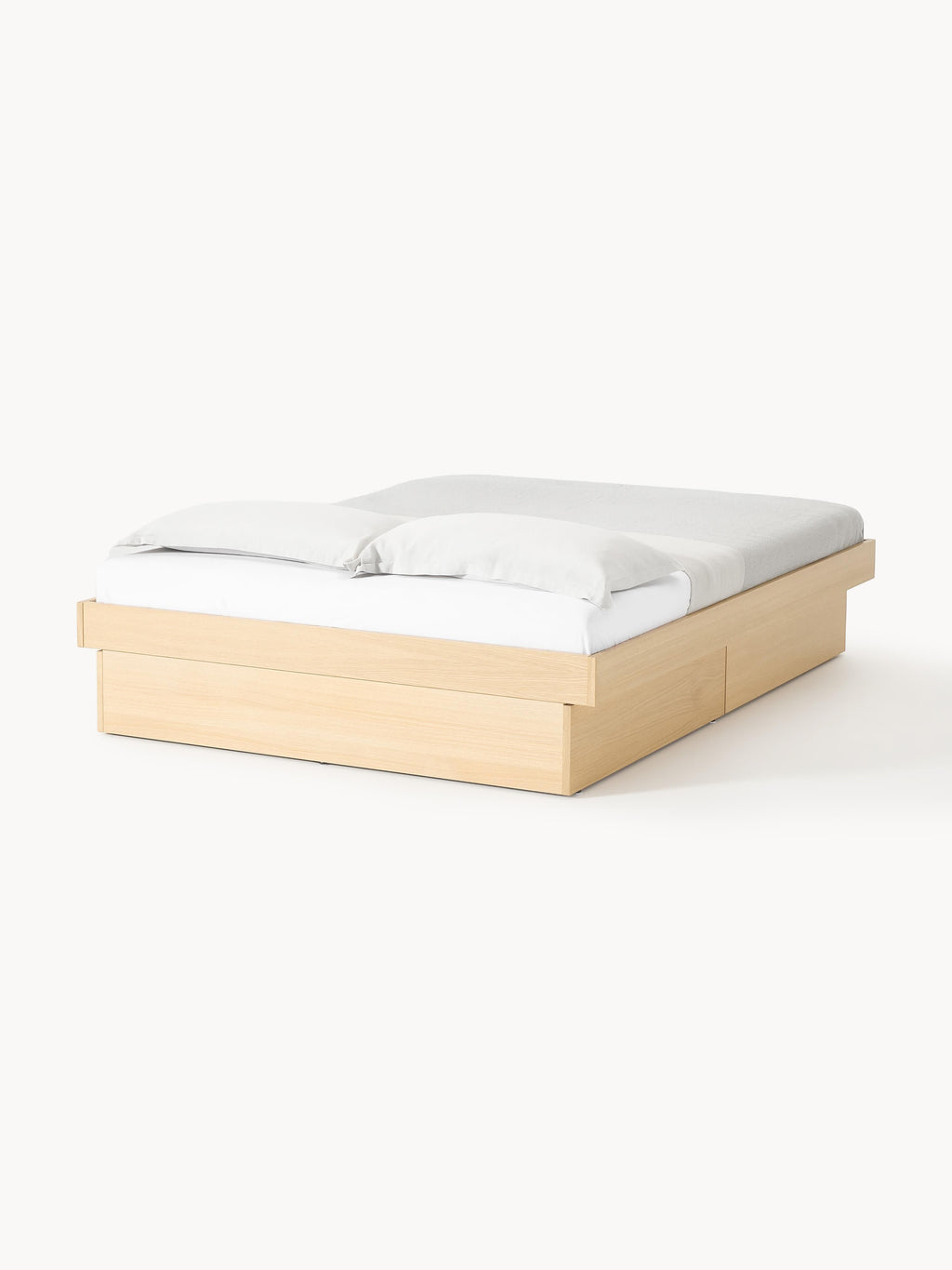 Holzbett Sato mit Schubladen