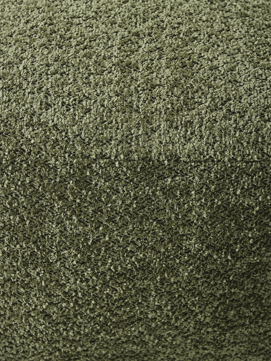 Sofa-Hocker Tayla aus Teddy-Bouclé