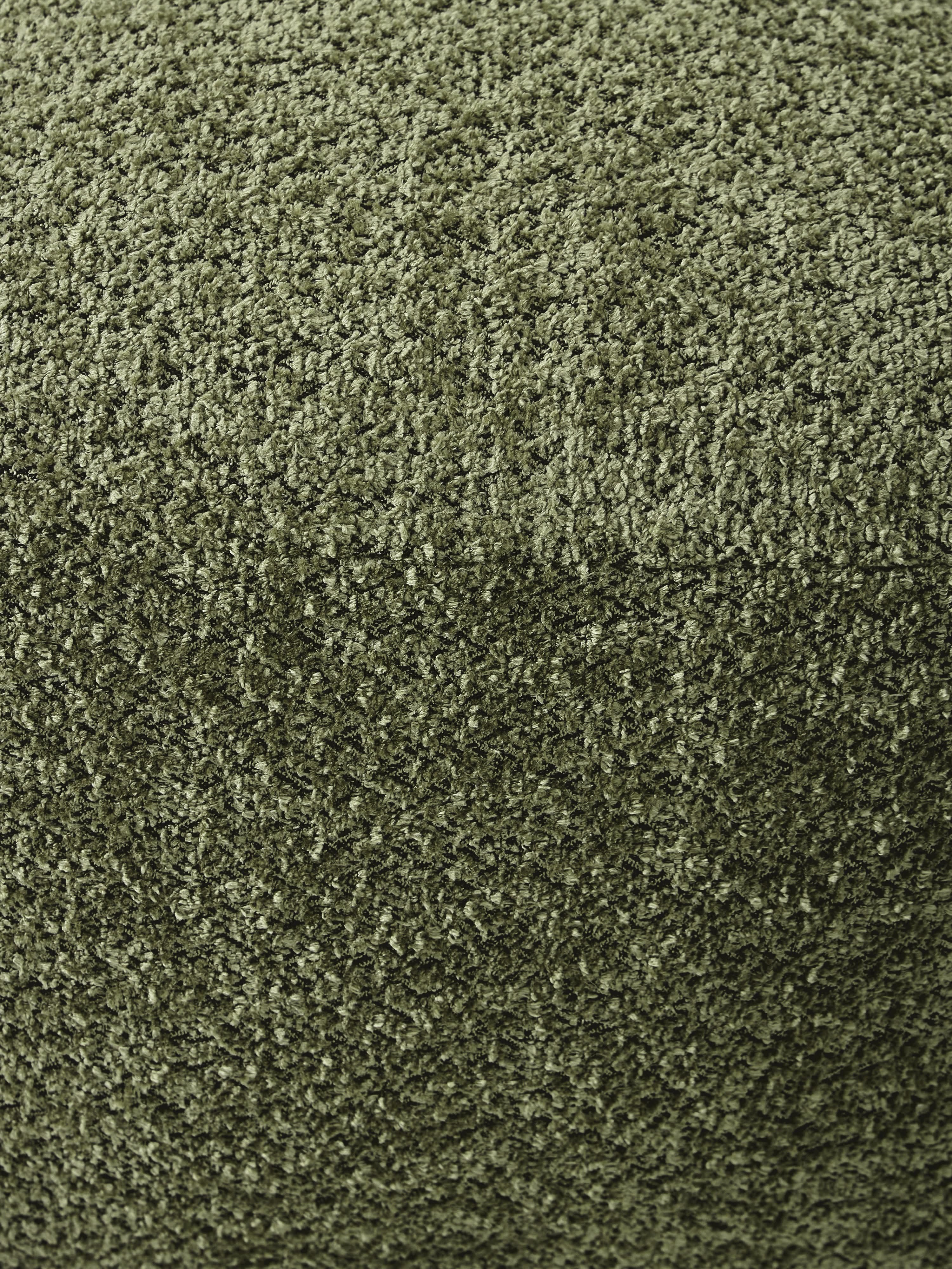 Sofa-Hocker Tayla aus Teddy-Bouclé