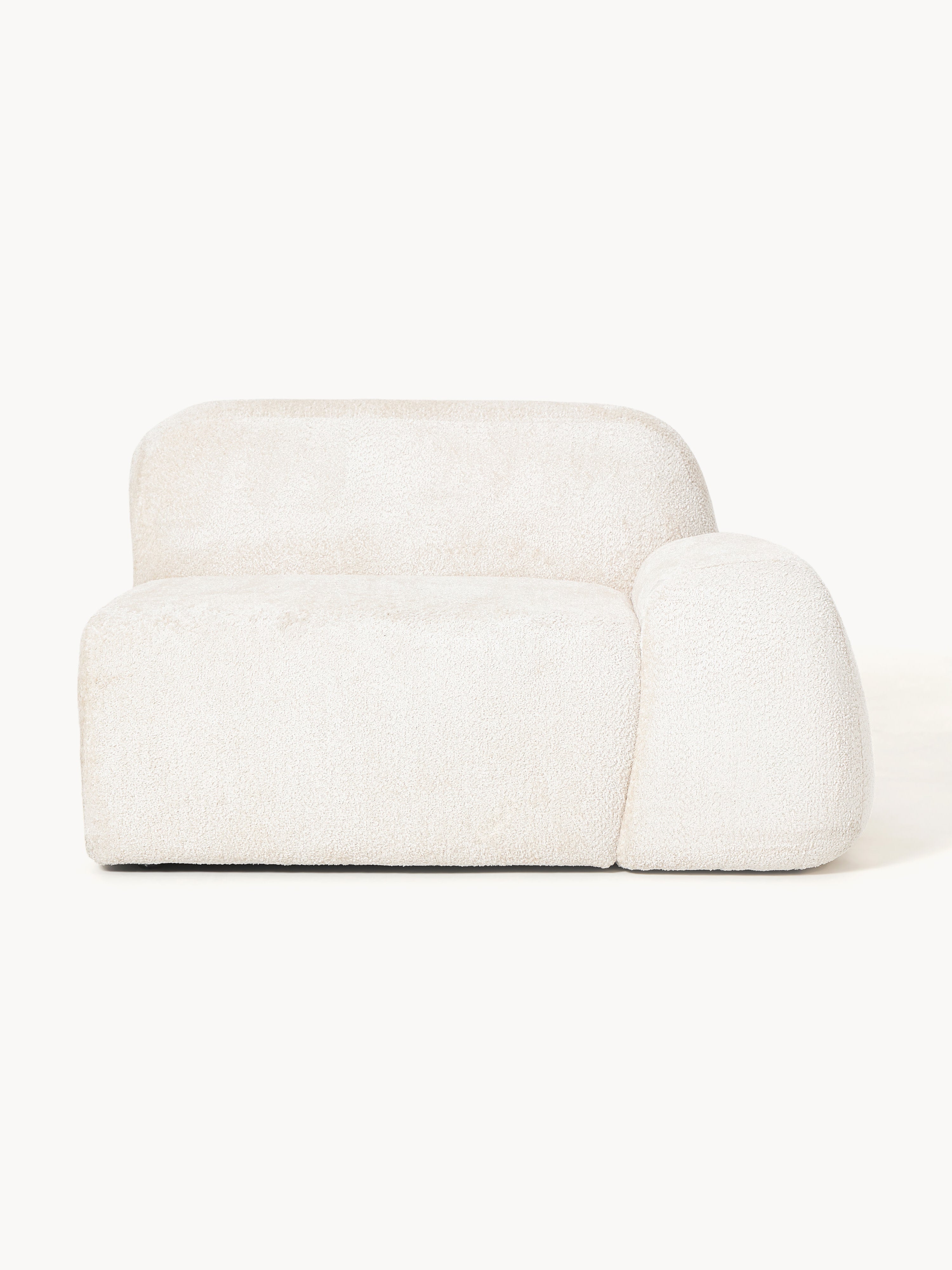 Galeriebild 1 - Teddy-Bouclé-Eckmodul Wolke