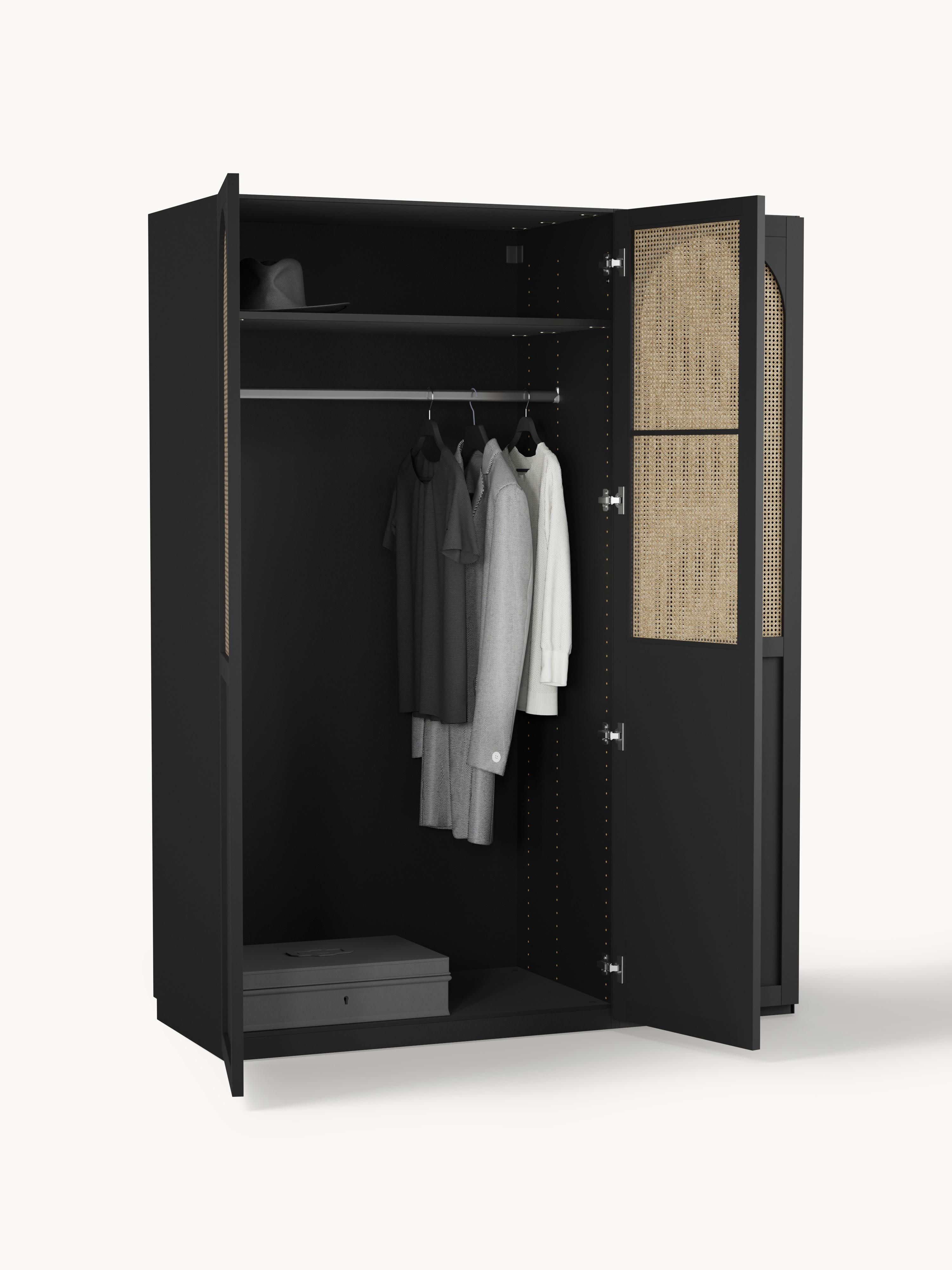 Modularer Drehtürenschrank Jeanne, 150 cm Breite, in verschiedenen Größen