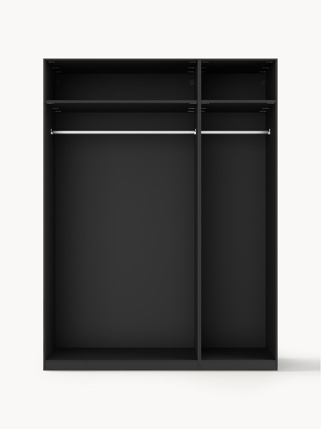 Modularer Drehtürenschrank Jeanne, 150 cm Breite, in verschiedenen Größen