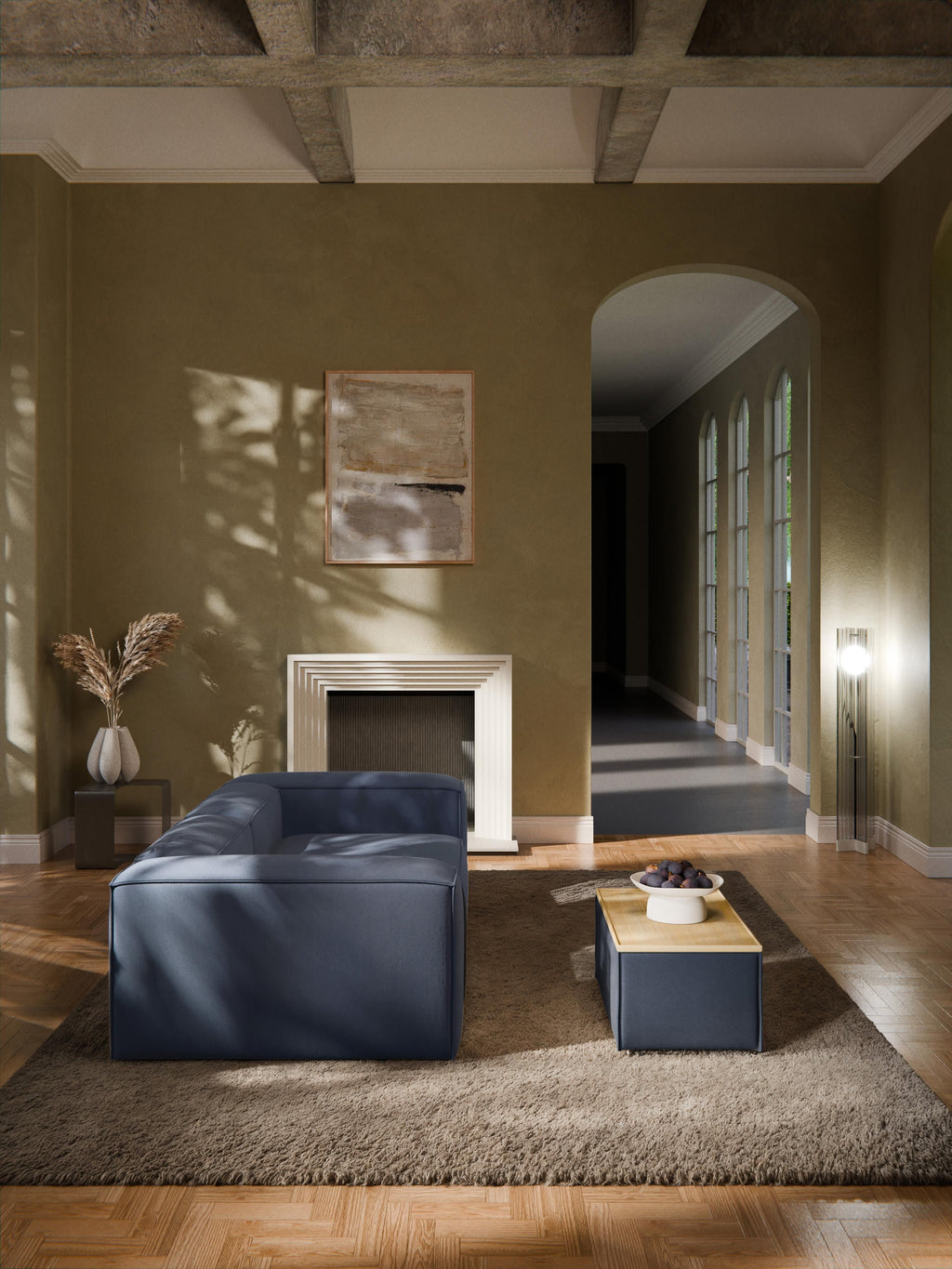 Sofa-Hocker Lennon mit Stauraum