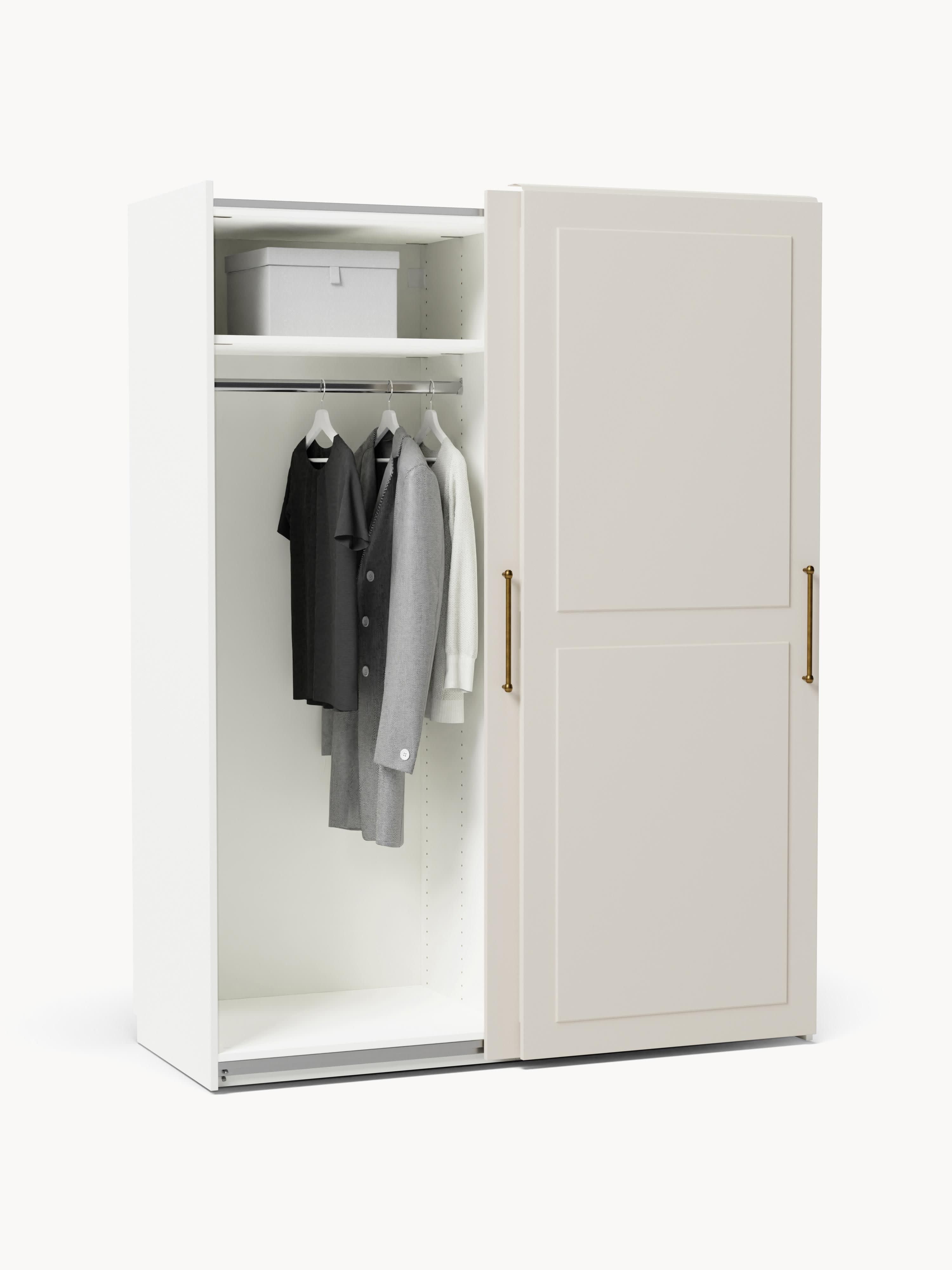 Modularer Schwebetürenschrank Charlotte, 150 cm Breite, in verschiedenen Größen
