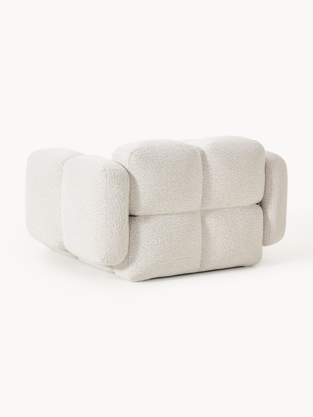 Loungesessel Tayla aus Bouclé