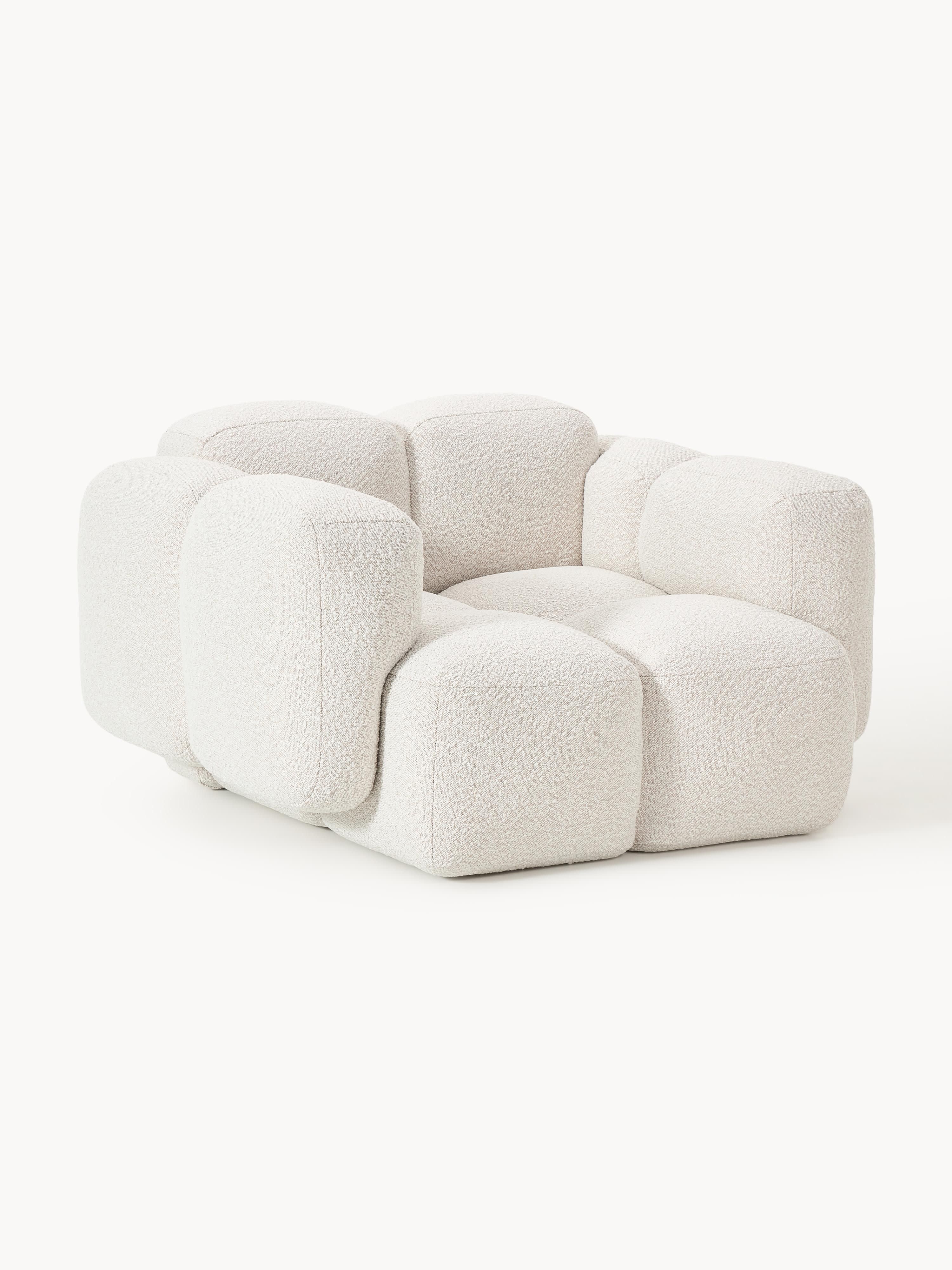 Galeriebild 1 - Loungesessel Tayla aus Bouclé