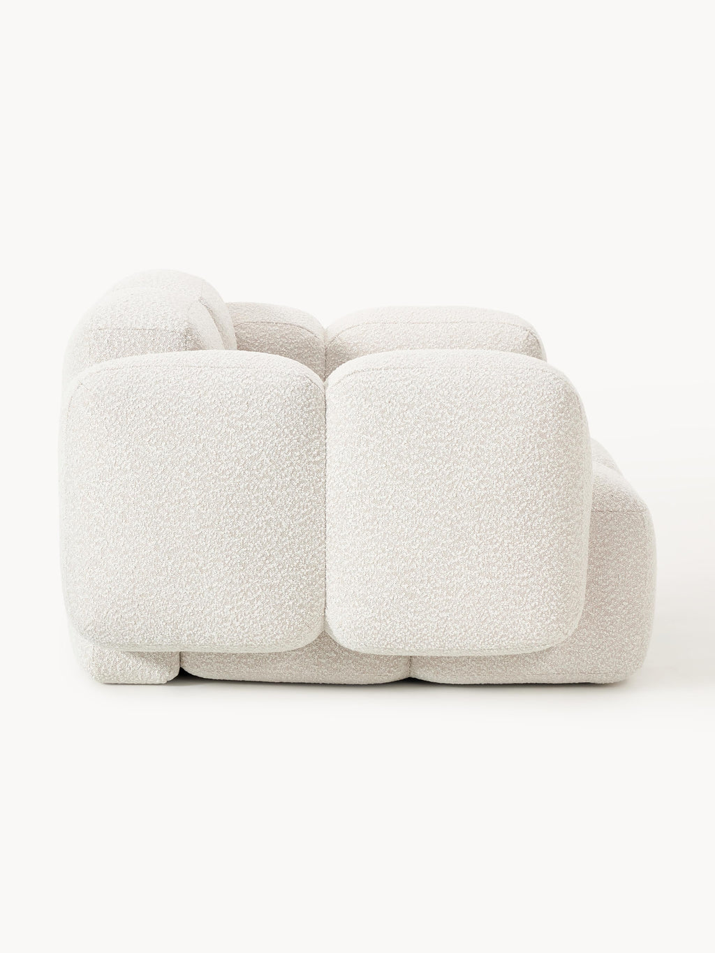 Loungesessel Tayla aus Bouclé