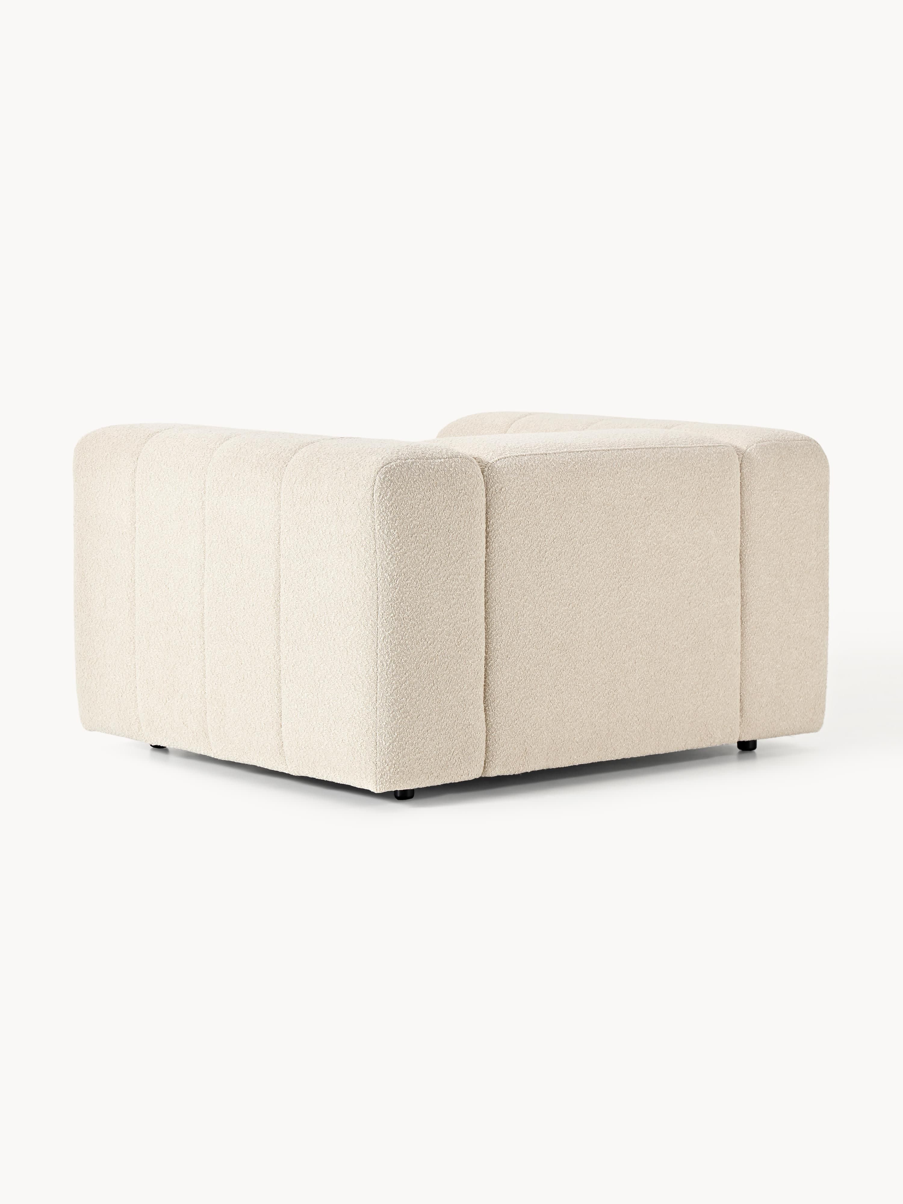 Bouclé-Loungesessel Lena