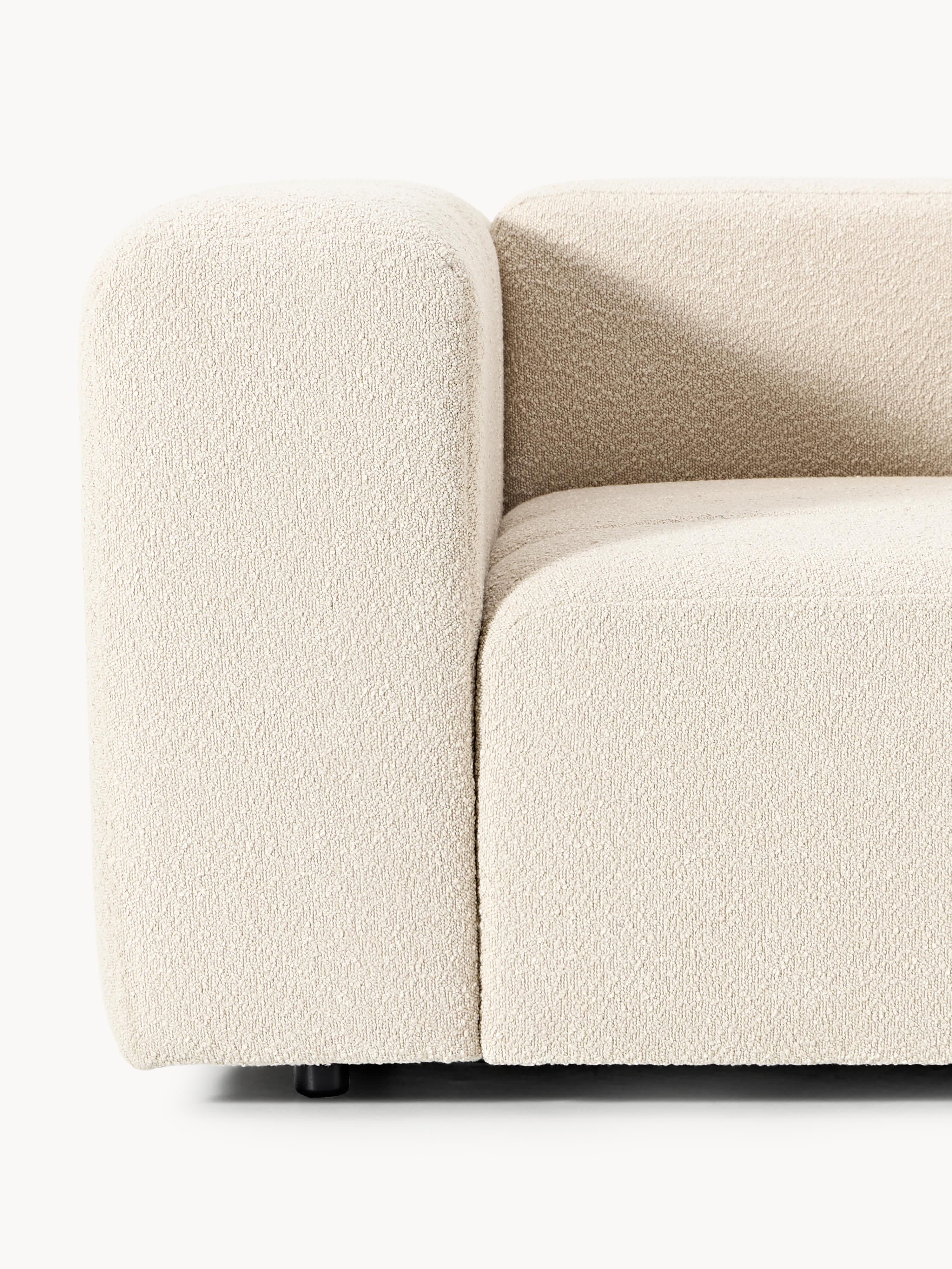 Bouclé-Loungesessel Lena