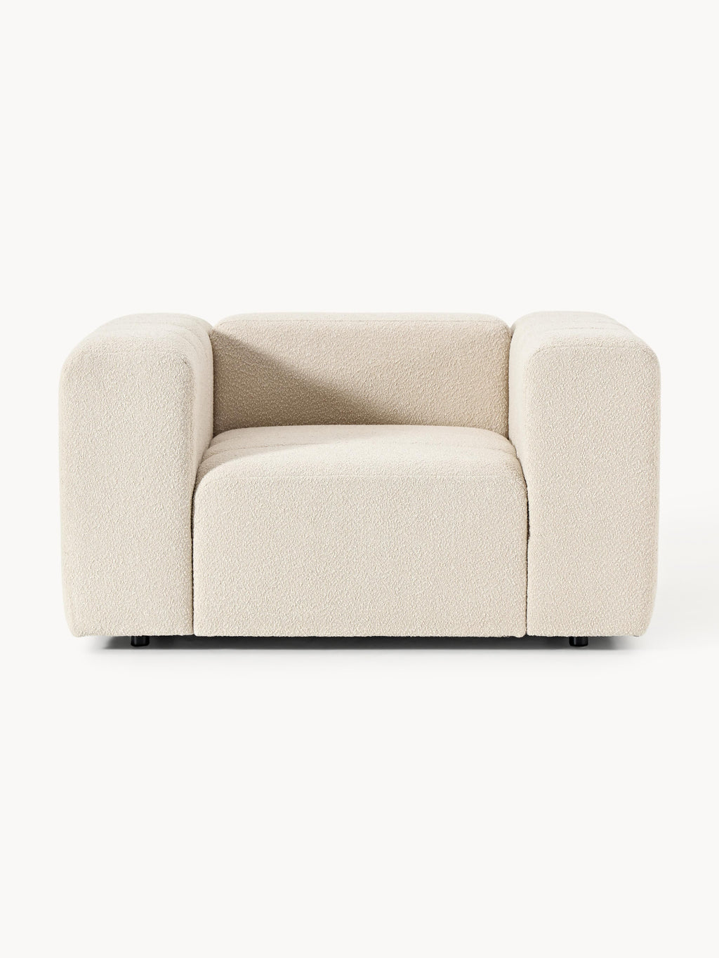 Bouclé-Loungesessel Lena