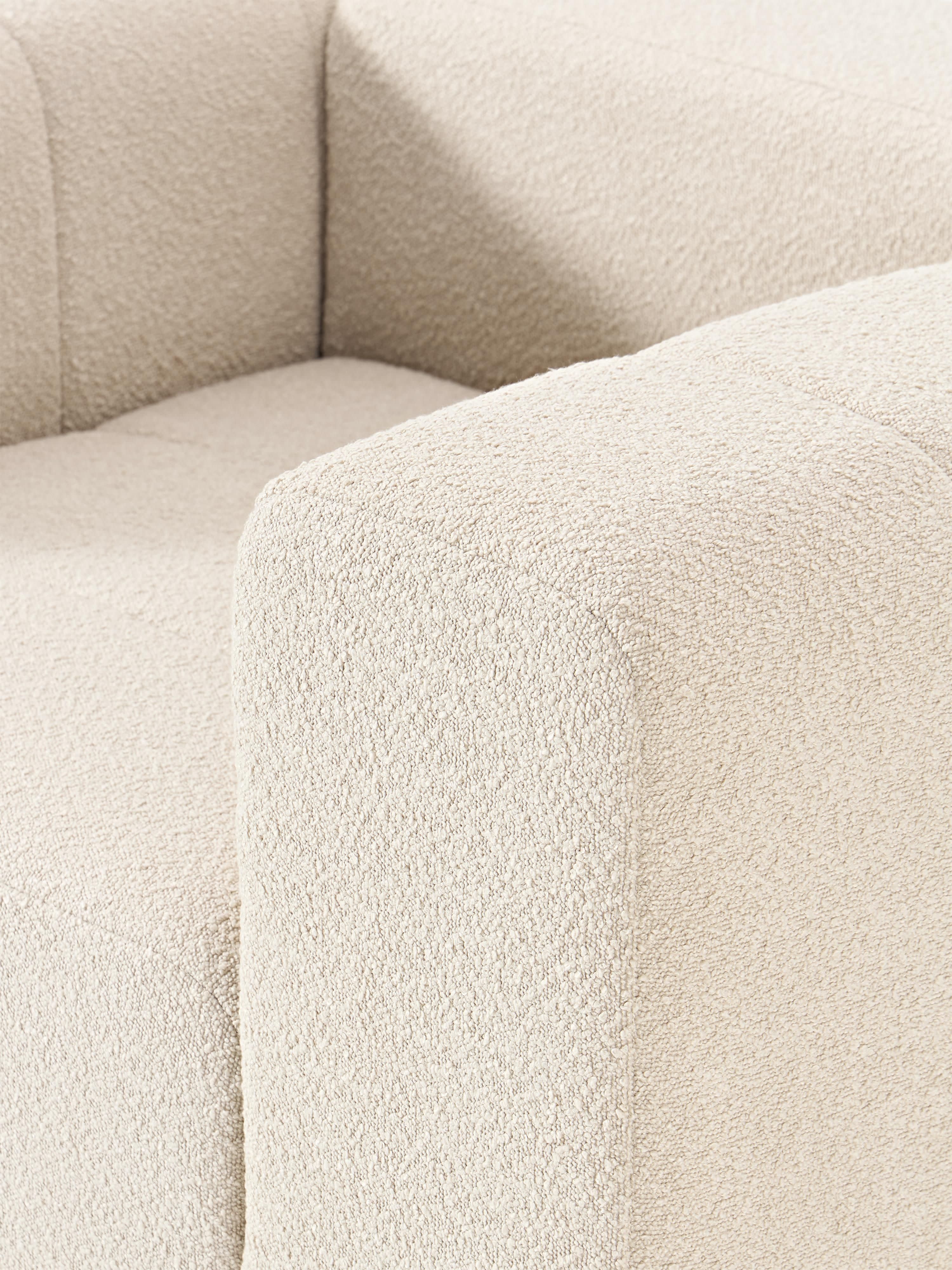 Bouclé-Loungesessel Lena