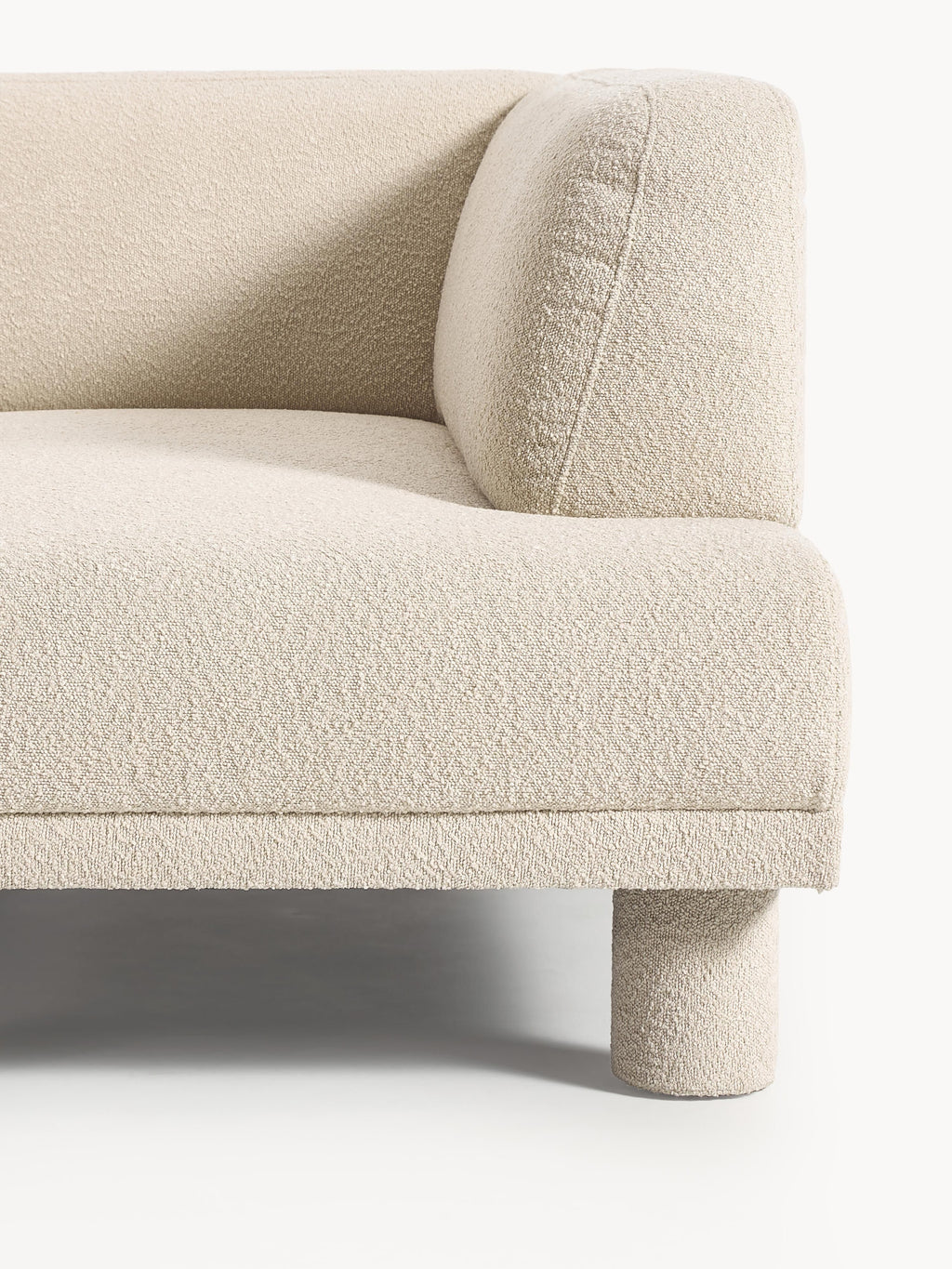 Bouclé-Ecksofa Lilo