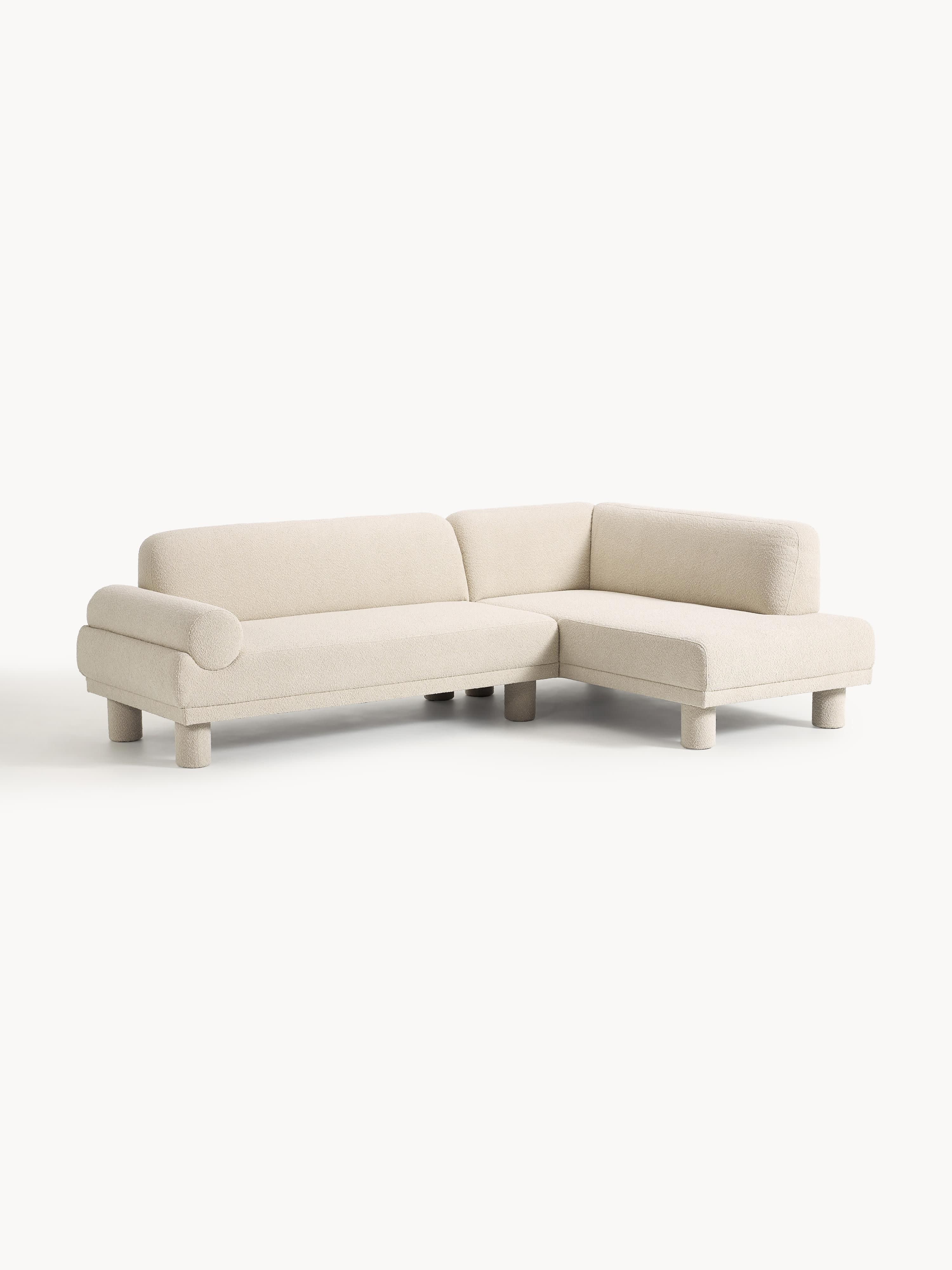 Bouclé-Ecksofa Lilo