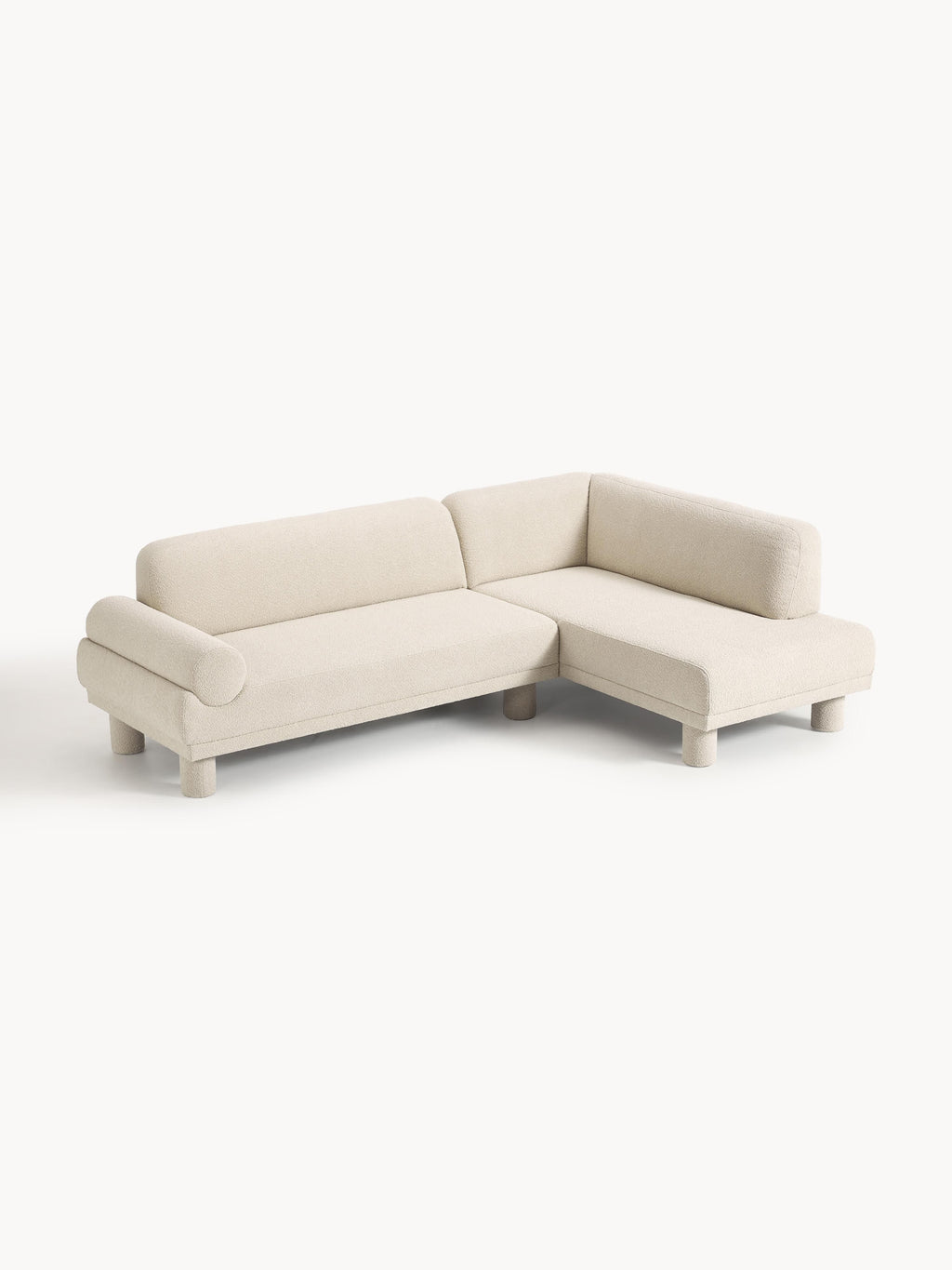 Bouclé-Ecksofa Lilo