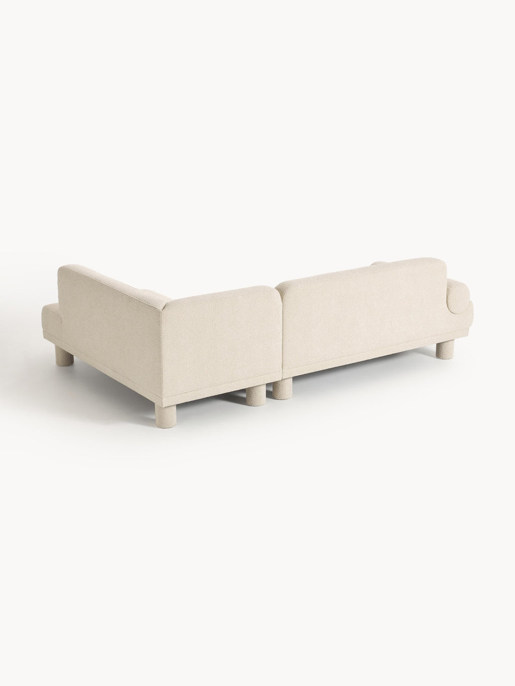 Bouclé-Ecksofa Lilo