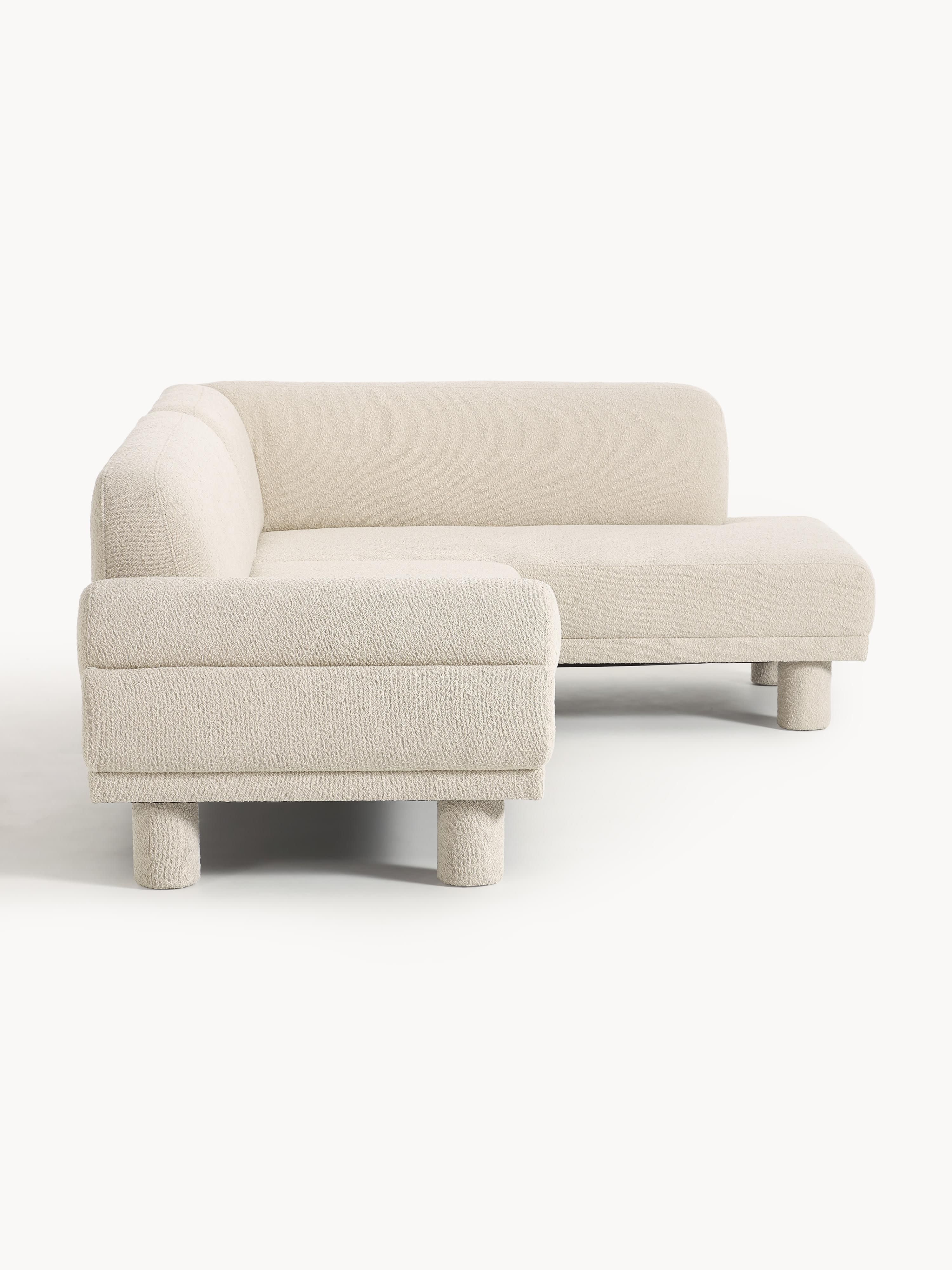 Bouclé-Ecksofa Lilo