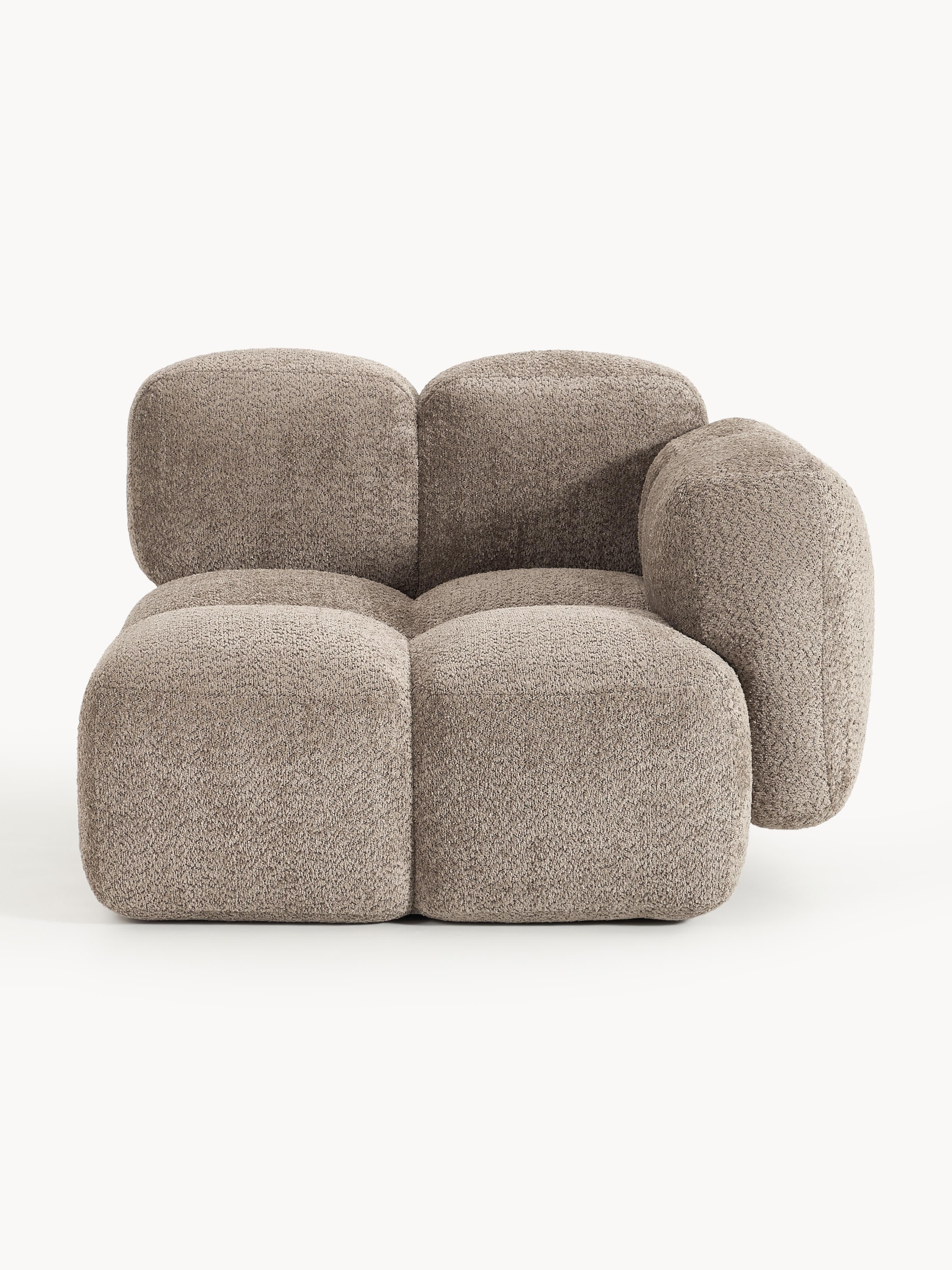 Galeriebild 1 - Eckmodul Tayla aus Teddy-Bouclé