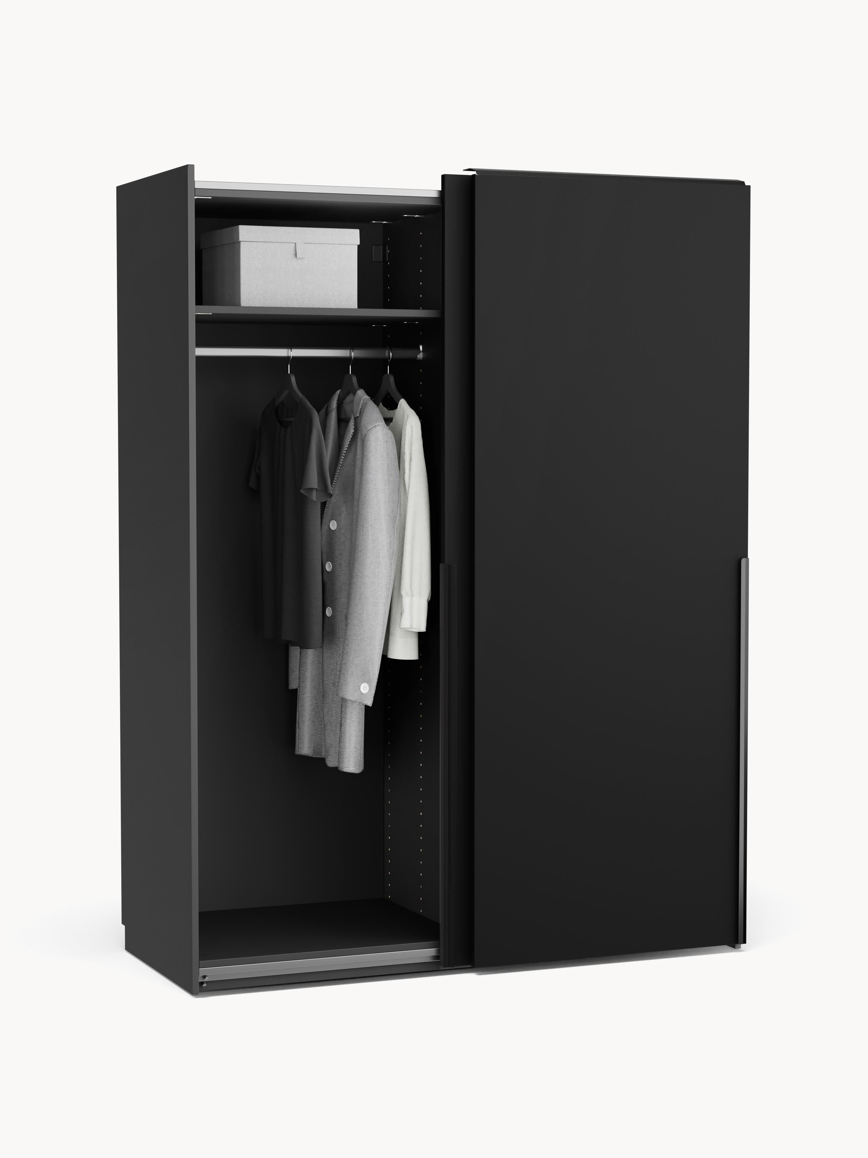 Modularer Schwebetürenschrank Leon, 150 cm Breite, in verschiedenen Größen