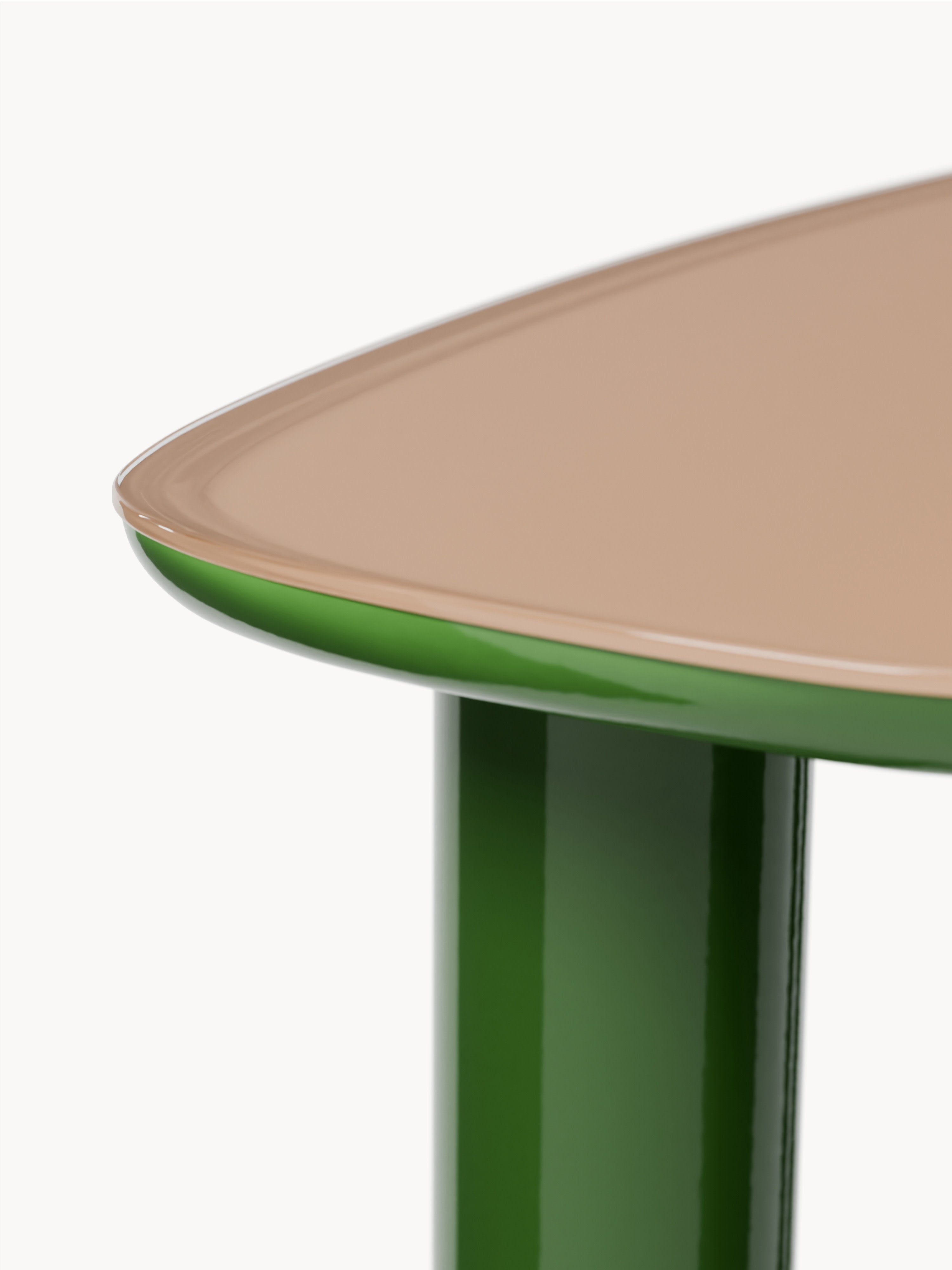Konsole Beni mit Glasplatte