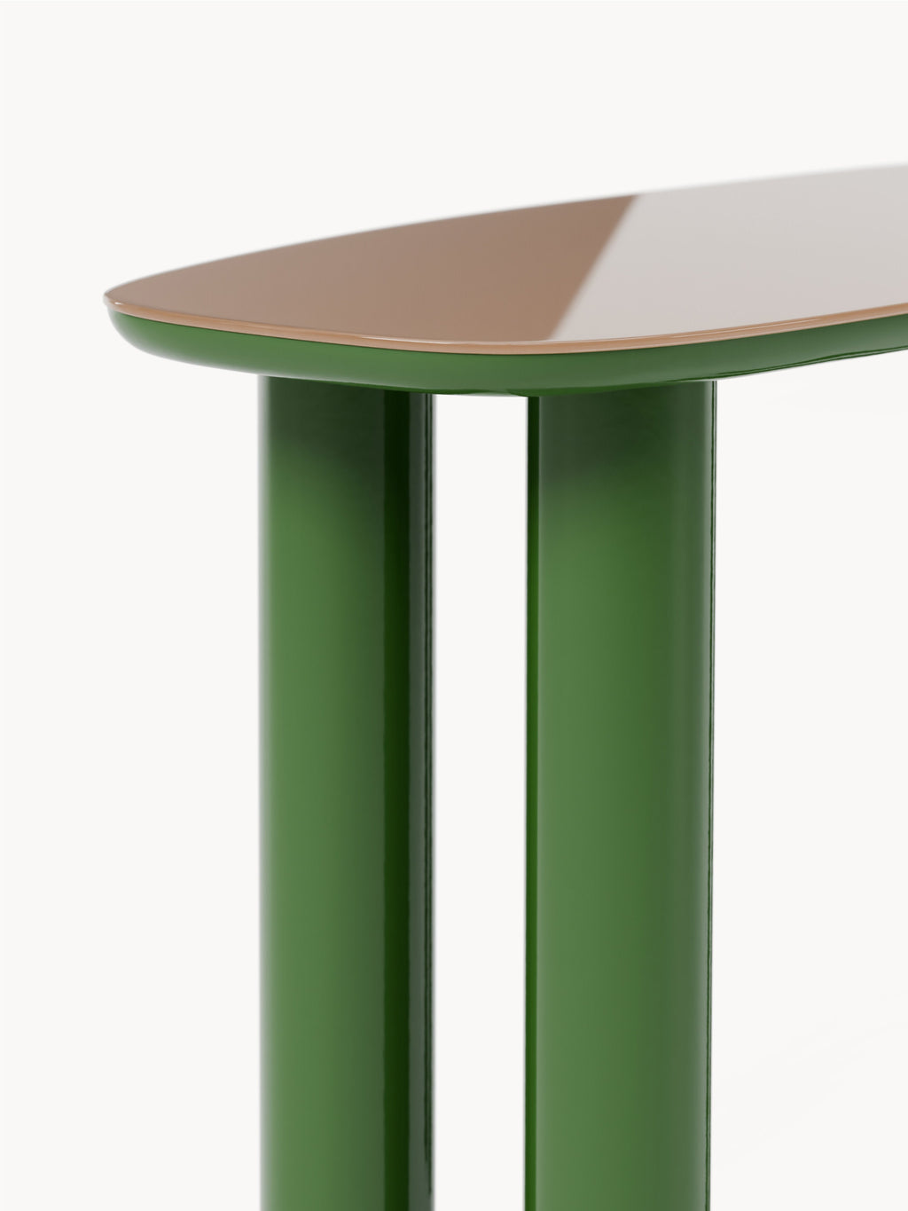 Konsole Beni mit Glasplatte
