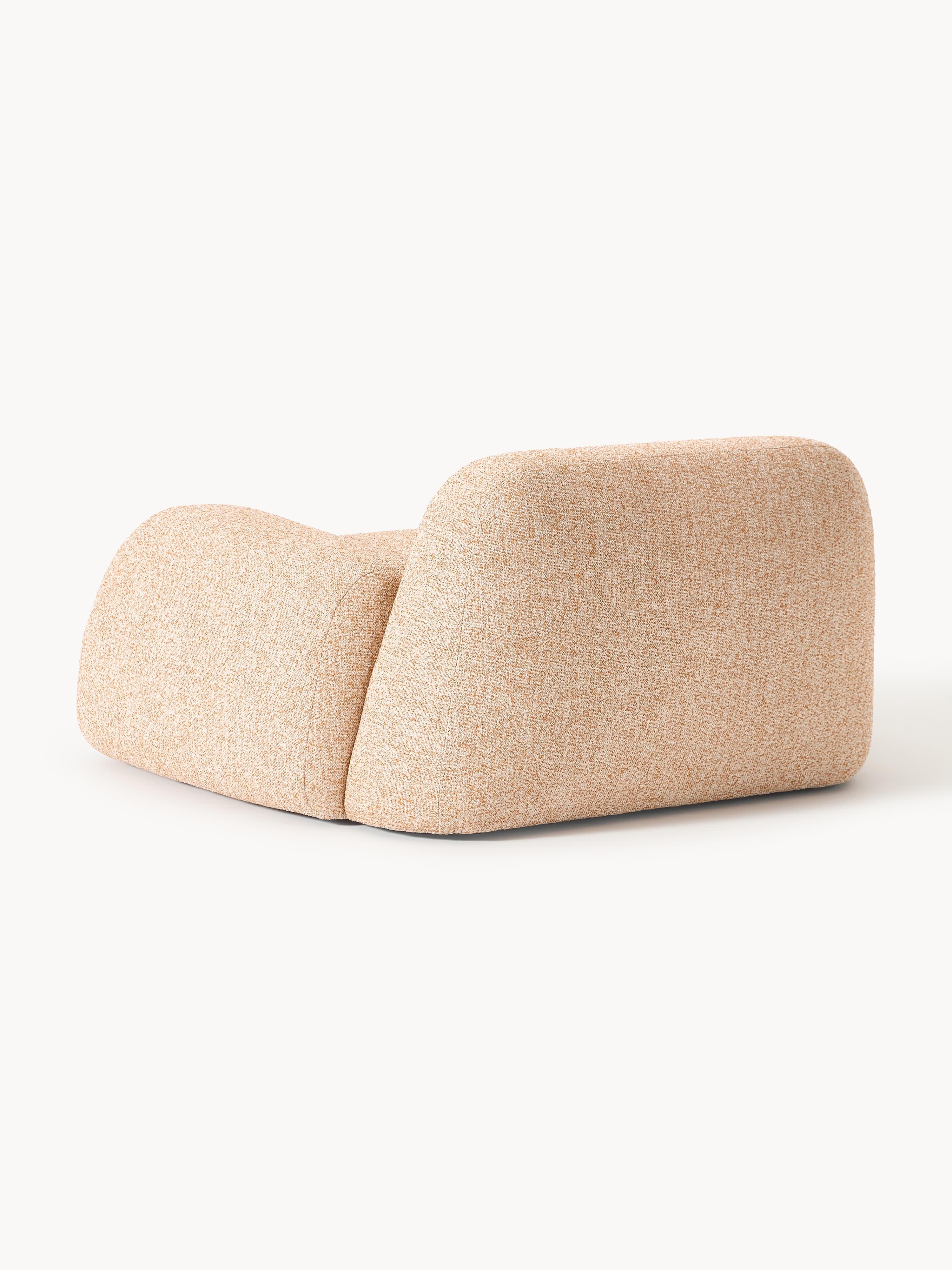 Bouclé-Loungesessel Wolke
