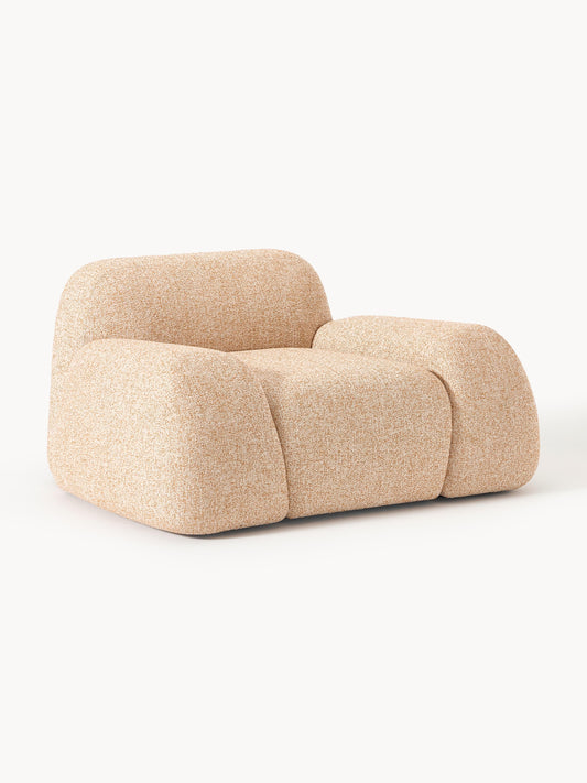 Galeriebild 1 - Bouclé-Loungesessel Wolke