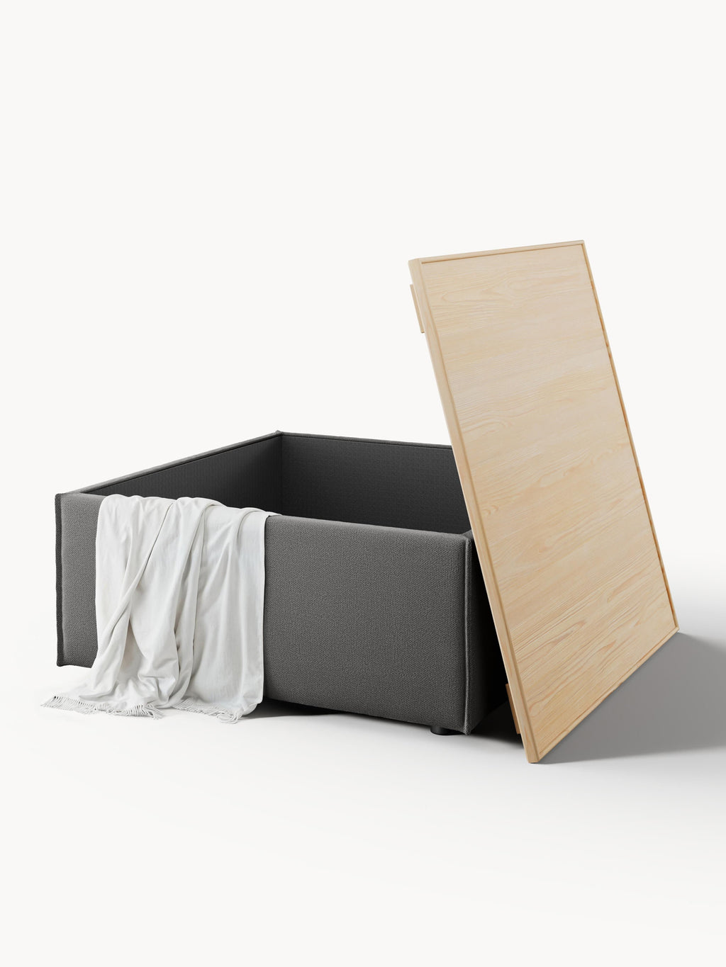 Sofa-Hocker Lennon mit Stauraum