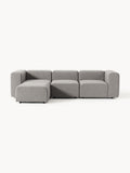 Galeriebild 1 - Modulares Bouclé-Sofa Lena (4-Sitzer) mit Hocker (links/rechts)