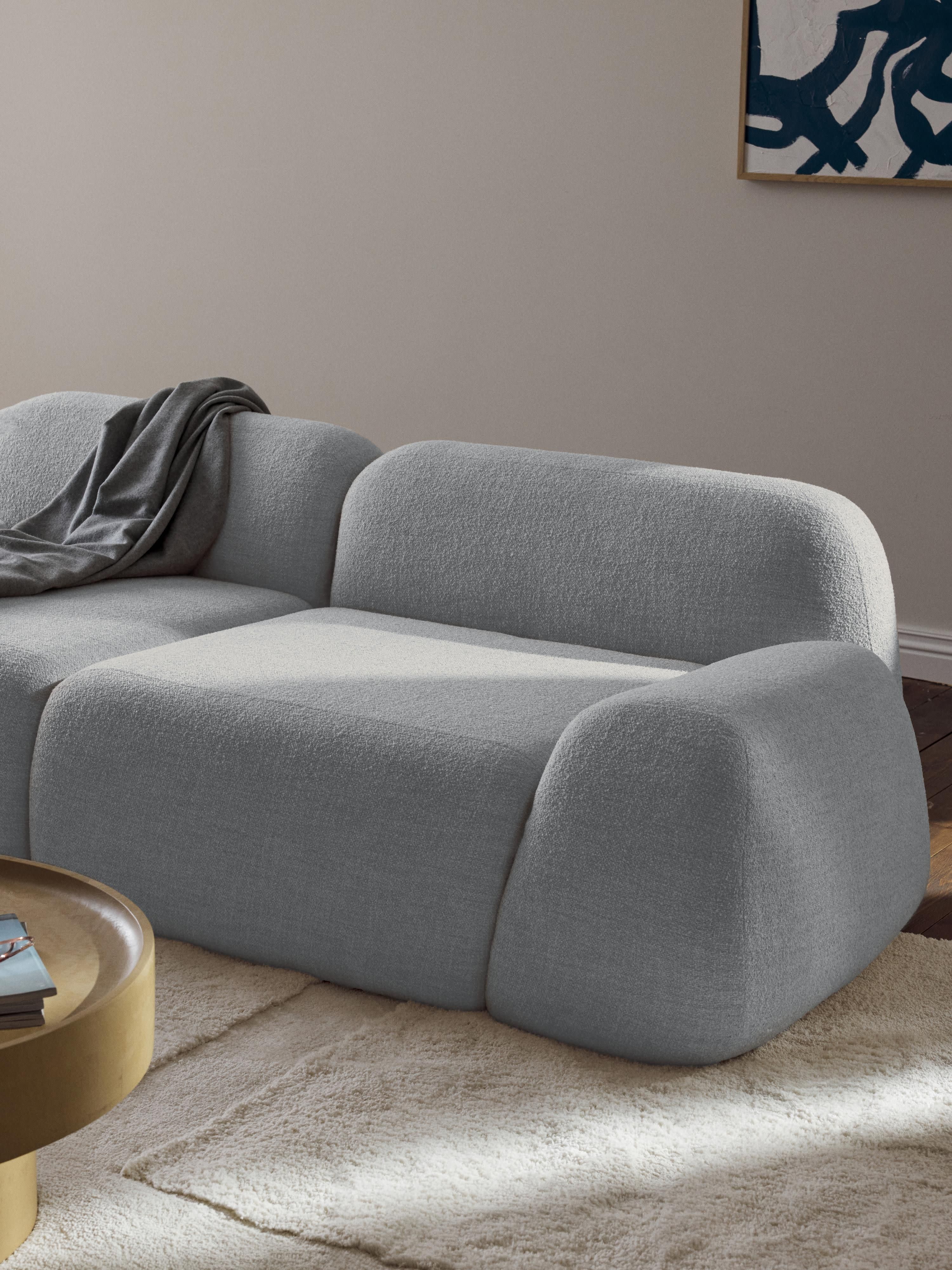 Bouclé-Eckmodul Wolke