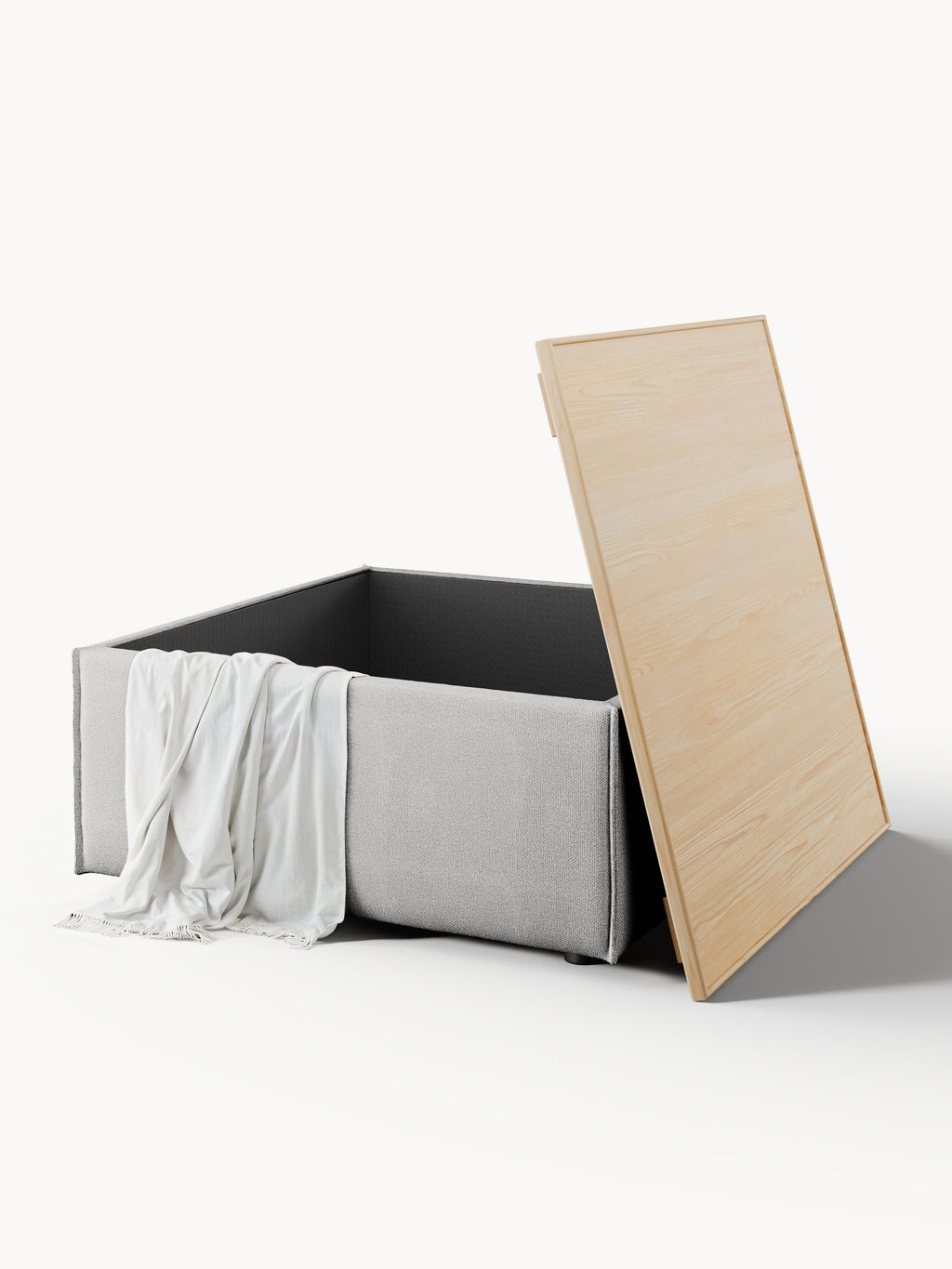 Sofa-Hocker Lennon mit Stauraum