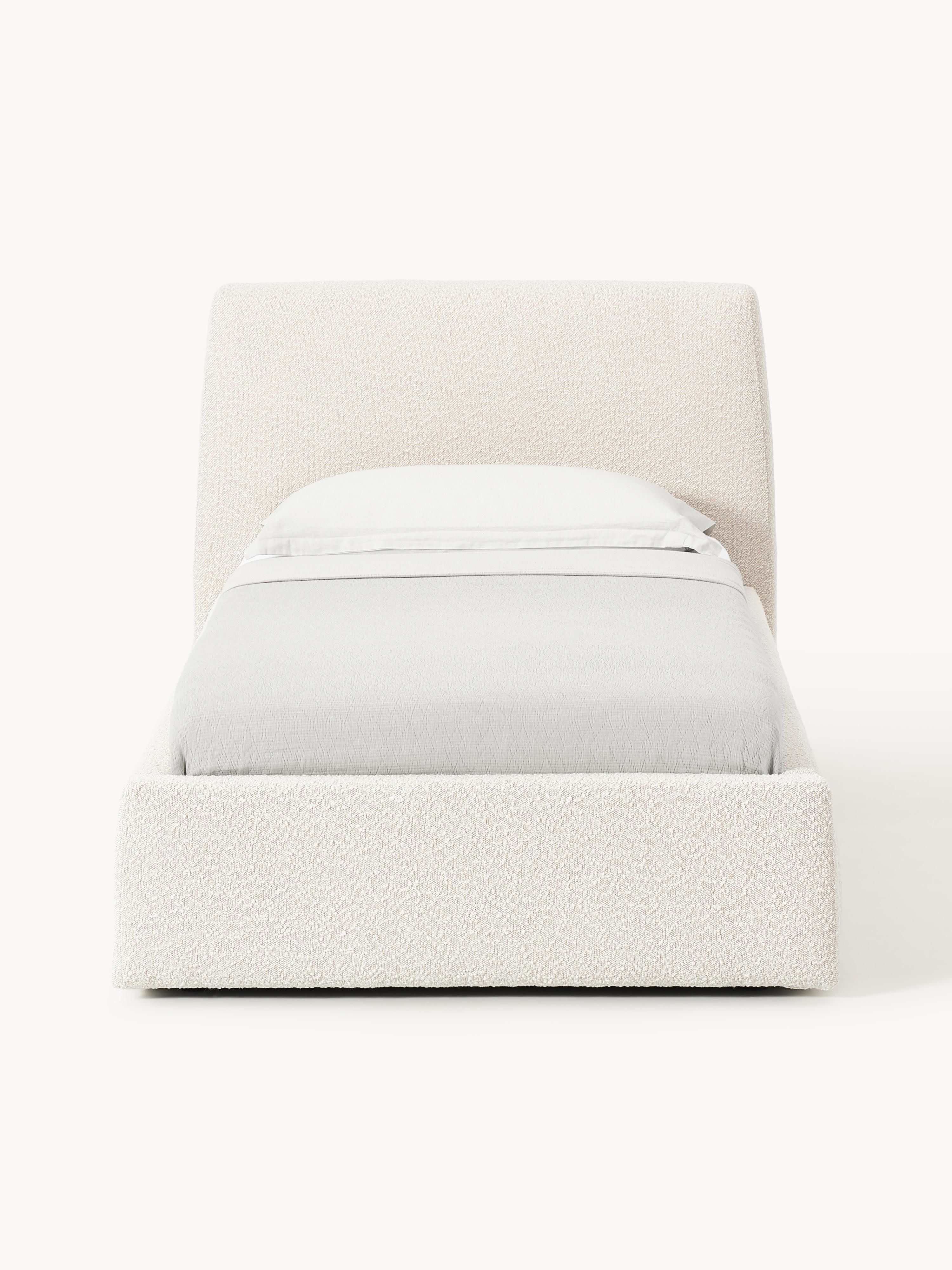 Bouclé-Einzelbett Cloud