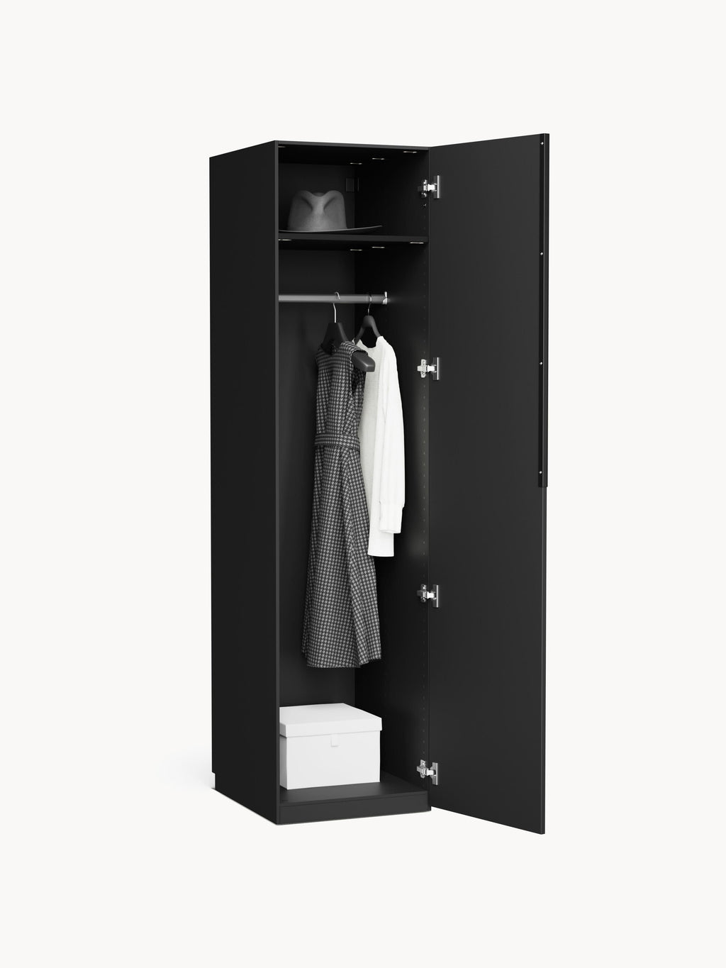 Modular Drehtürenschrank Leon, 50 cm Breite, in verschiedenen Größen
